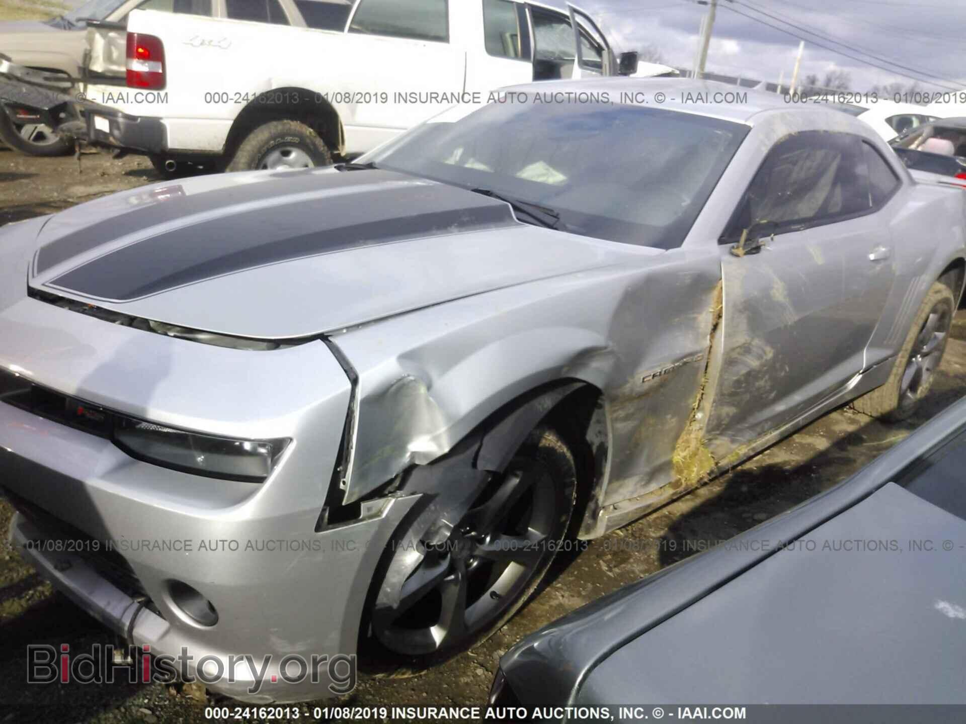 2014 CHEVROLET CAMARO - VIN: 2G1FB1E36E9272832 - Photo 2
