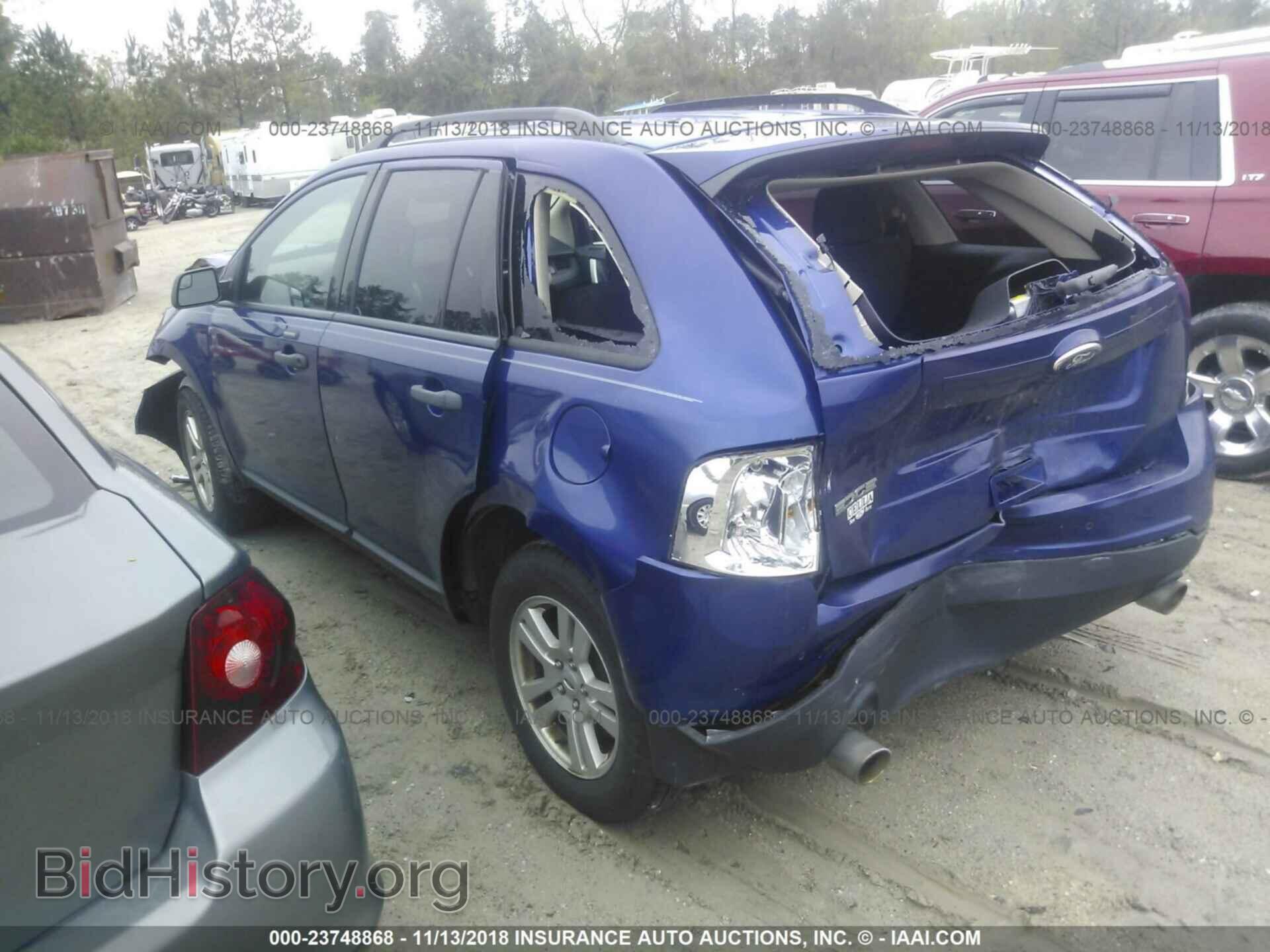 2013 FORD EDGE - VIN: 2FMDK3GC2DBA02670 - Фото 3