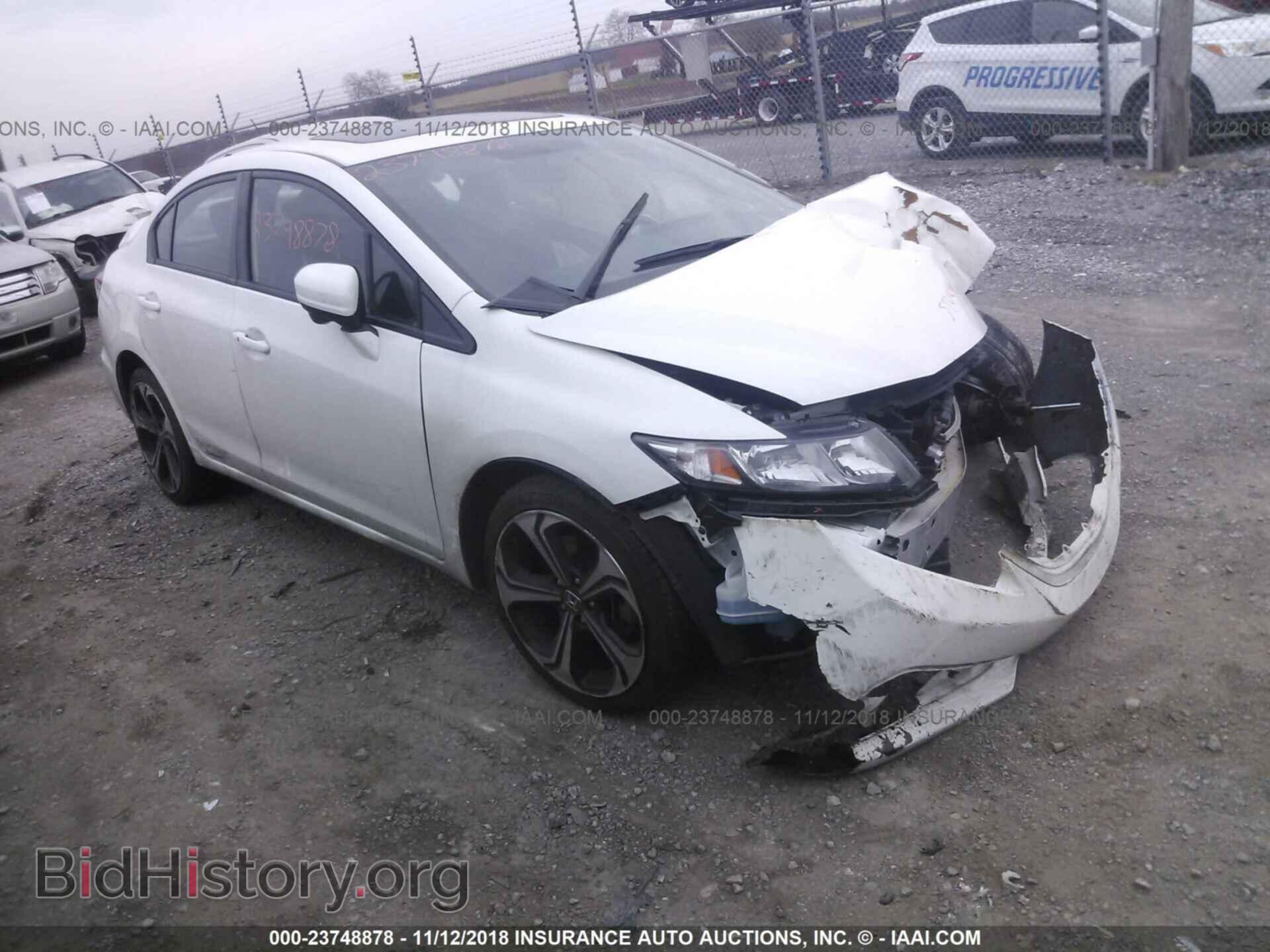 Фотография 2HGFB6E51EH705289 - HONDA CIVIC 2014