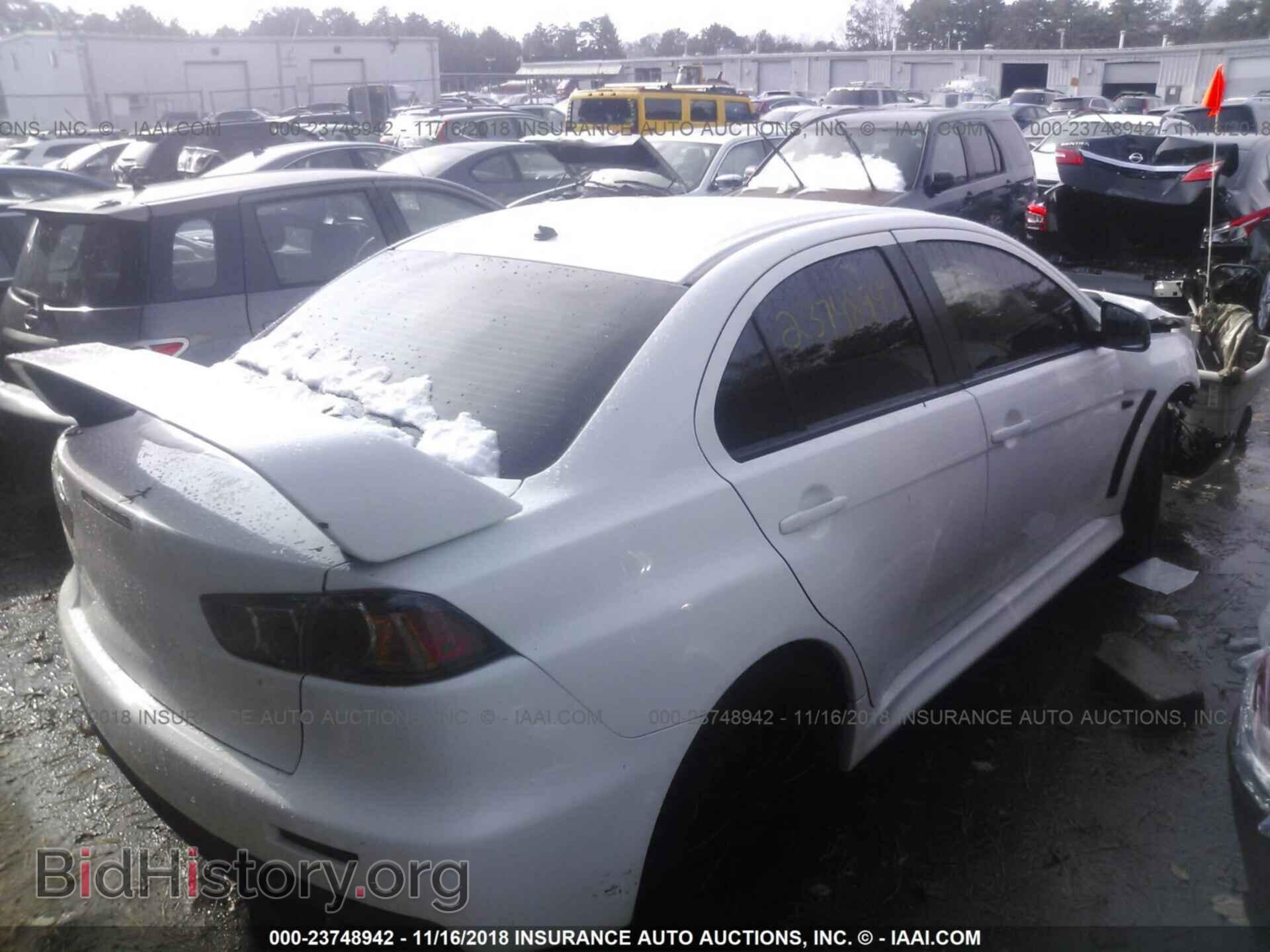 2012 MITSUBISHI LANCER - VIN: JA32W8FV7CU010867 - Фото 4
