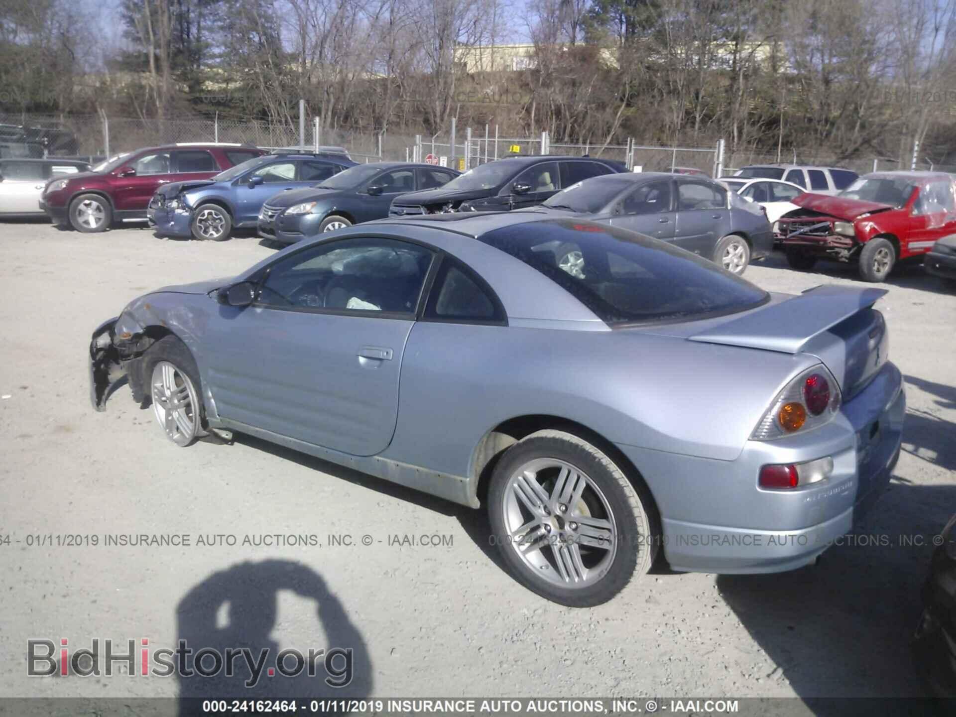 2003 MITSUBISHI ECLIPSE - VIN: 4A3AC84H43E037907 - Фото 3