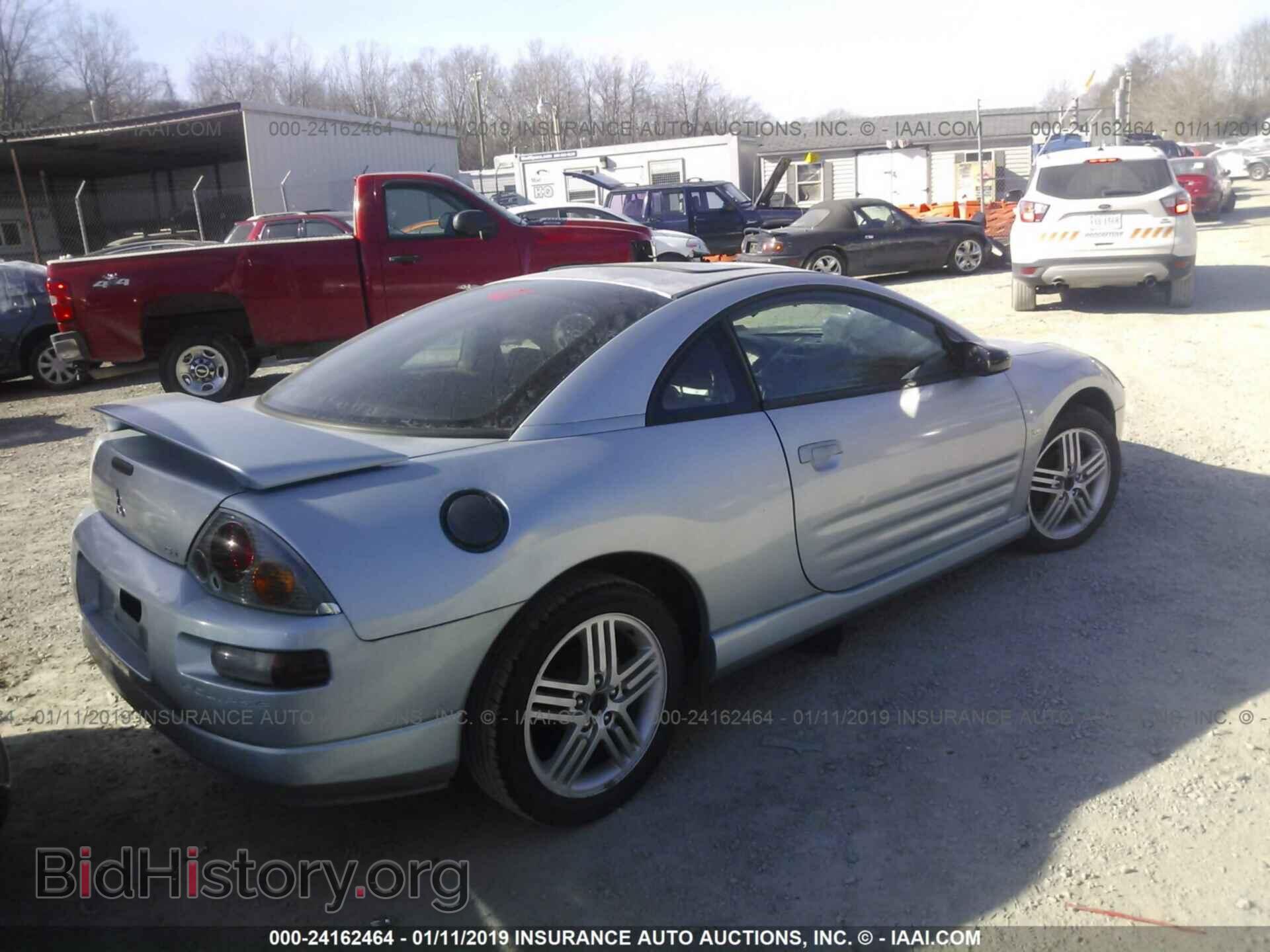 2003 MITSUBISHI ECLIPSE - VIN: 4A3AC84H43E037907 - Фото 4