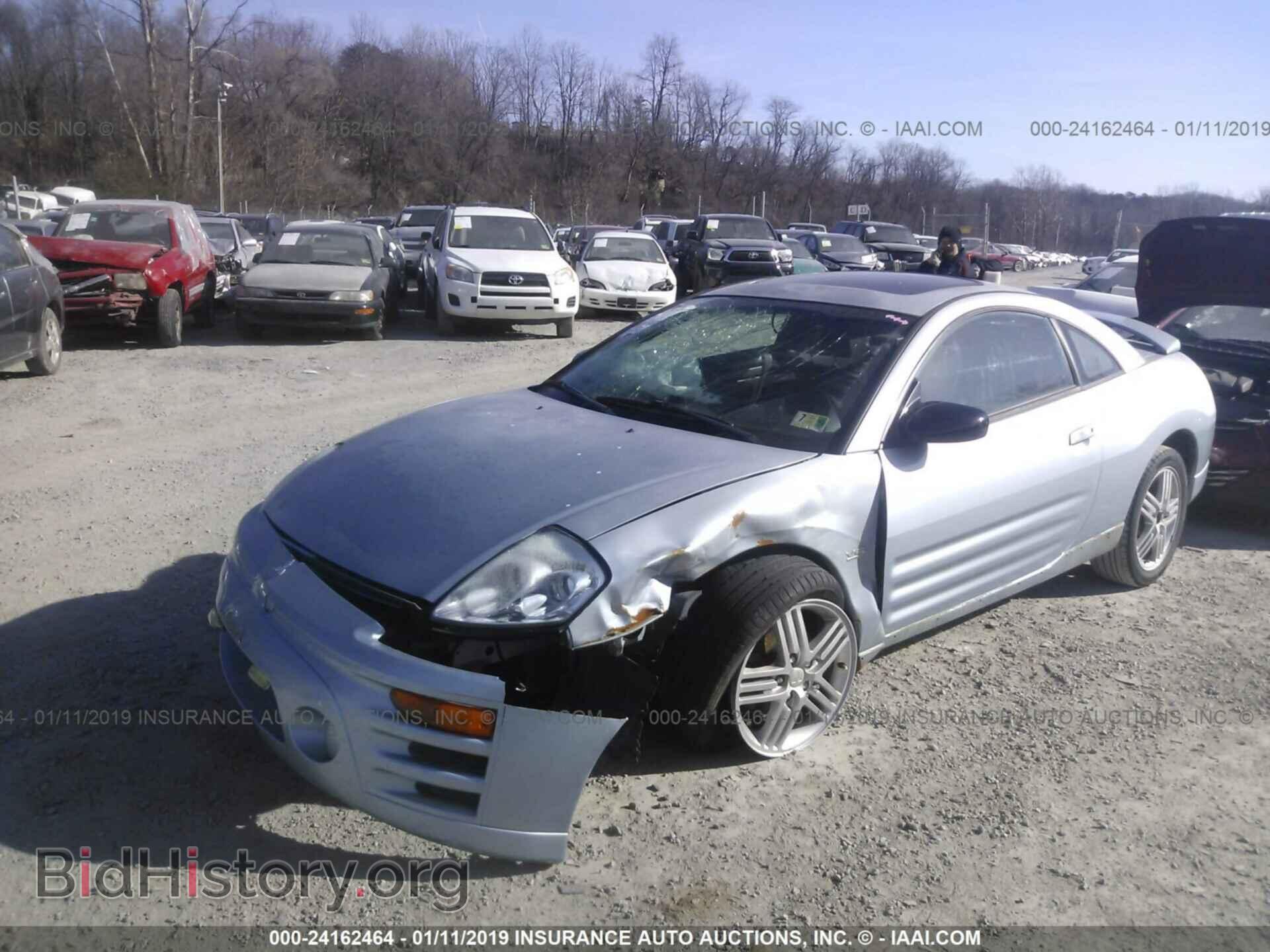 2003 MITSUBISHI ECLIPSE - VIN: 4A3AC84H43E037907 - Фото 6