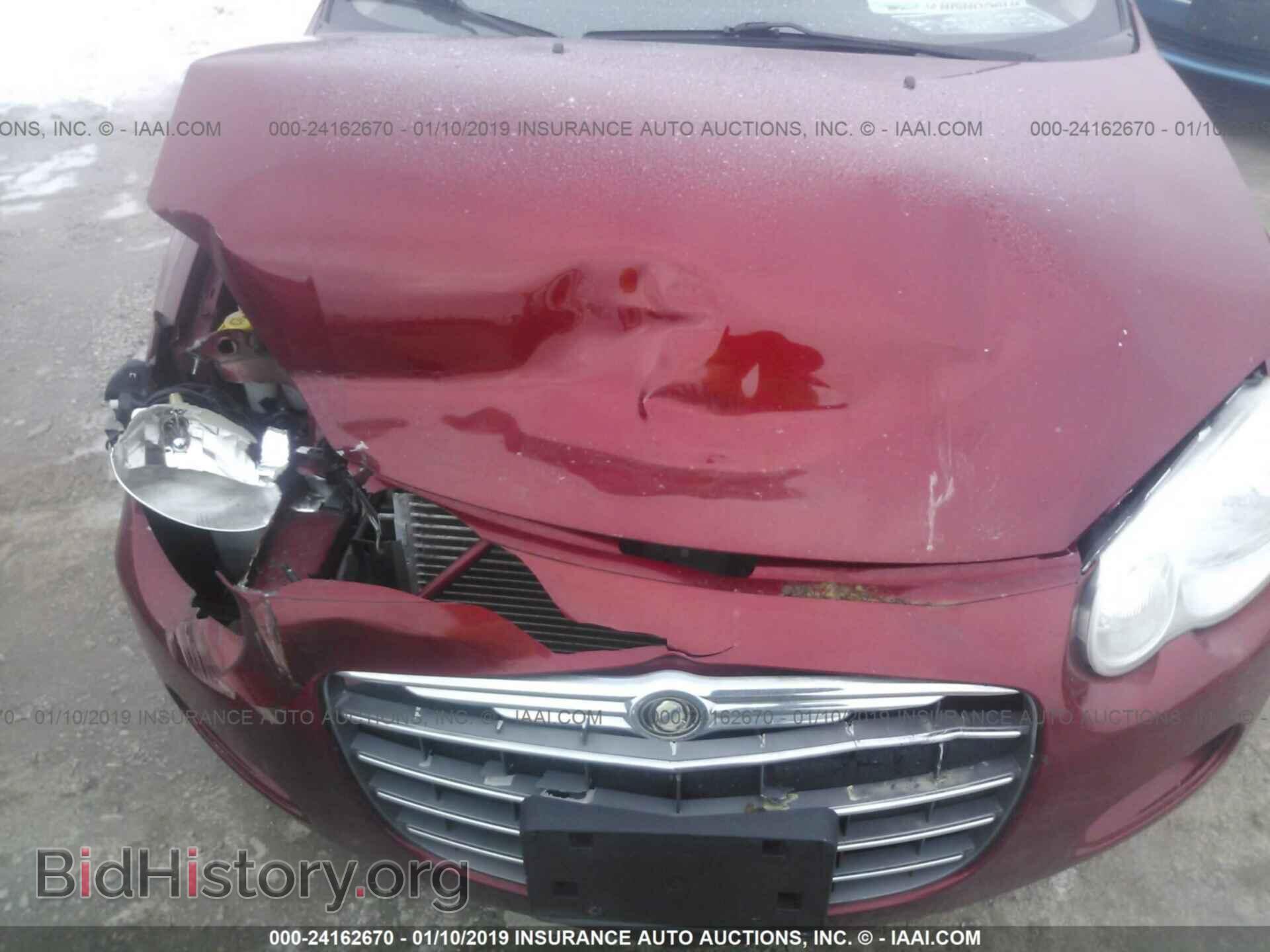 2004 CHRYSLER SEBRING - VIN: 1C3EL56R74N412218 - Фото 6