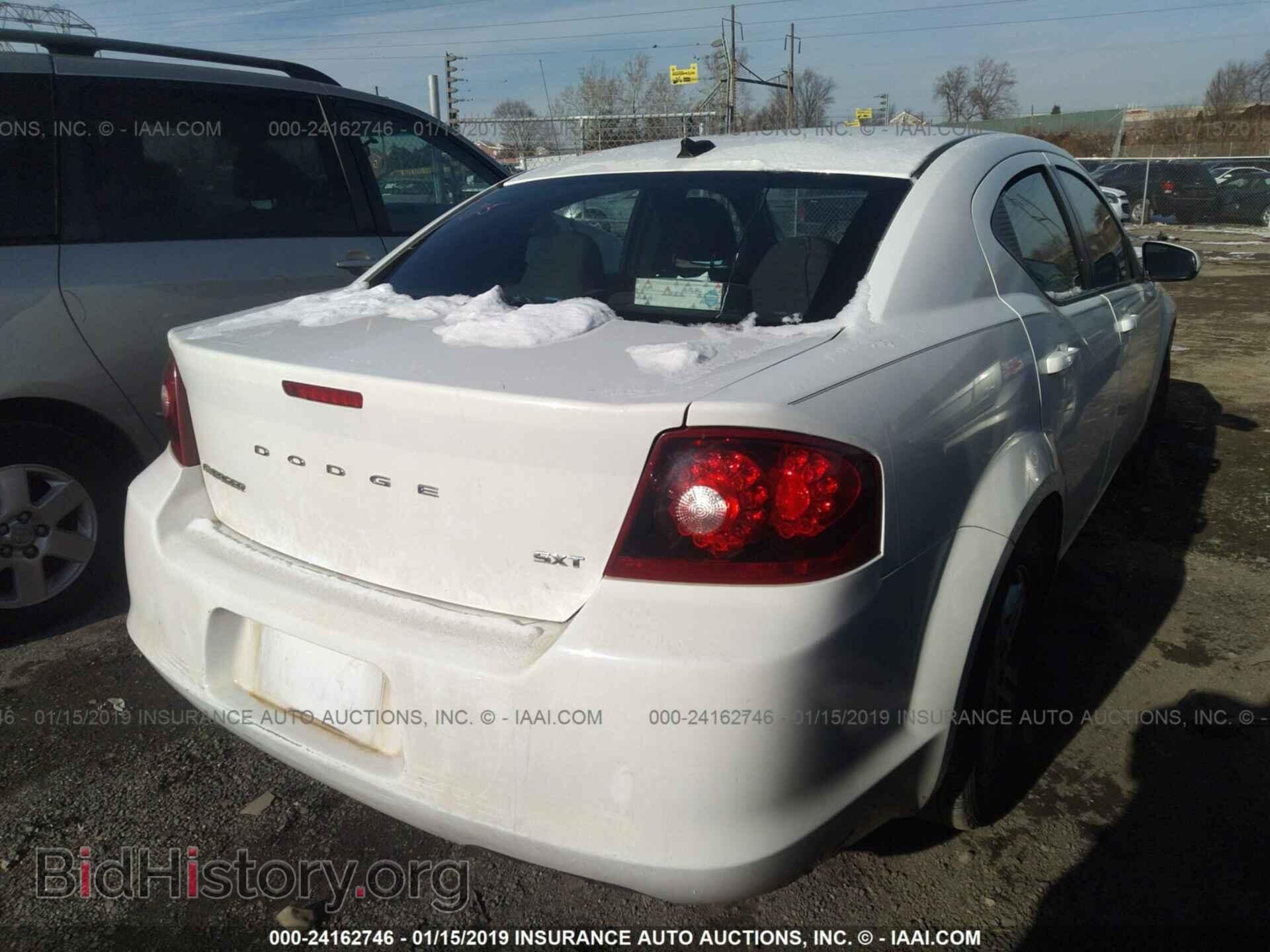 2012 DODGE AVENGER - VIN: 1C3CDZCBXCN230627 - Фото 4