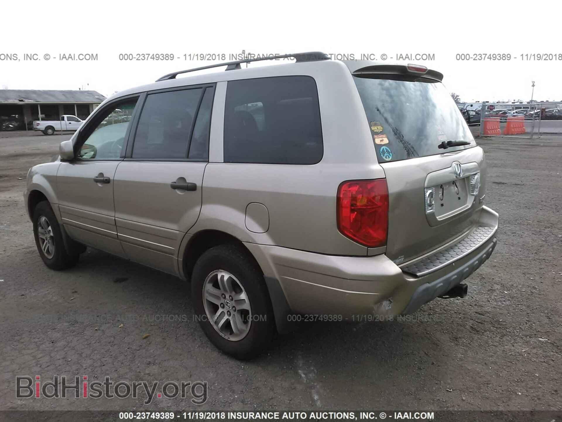 2005 HONDA PILOT - VIN: 2HKYF18575H508533 - Фото 3