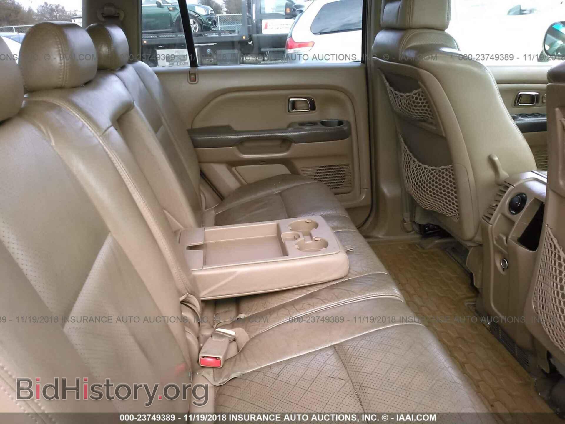 2005 HONDA PILOT - VIN: 2HKYF18575H508533 - Фото 8