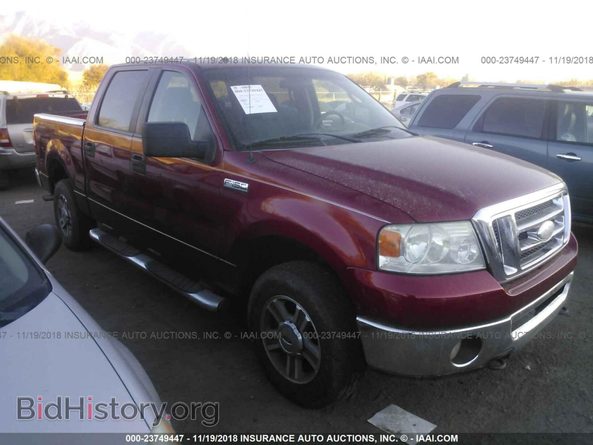 Photo 1FTPW14V57KC54892 - FORD F150 2007