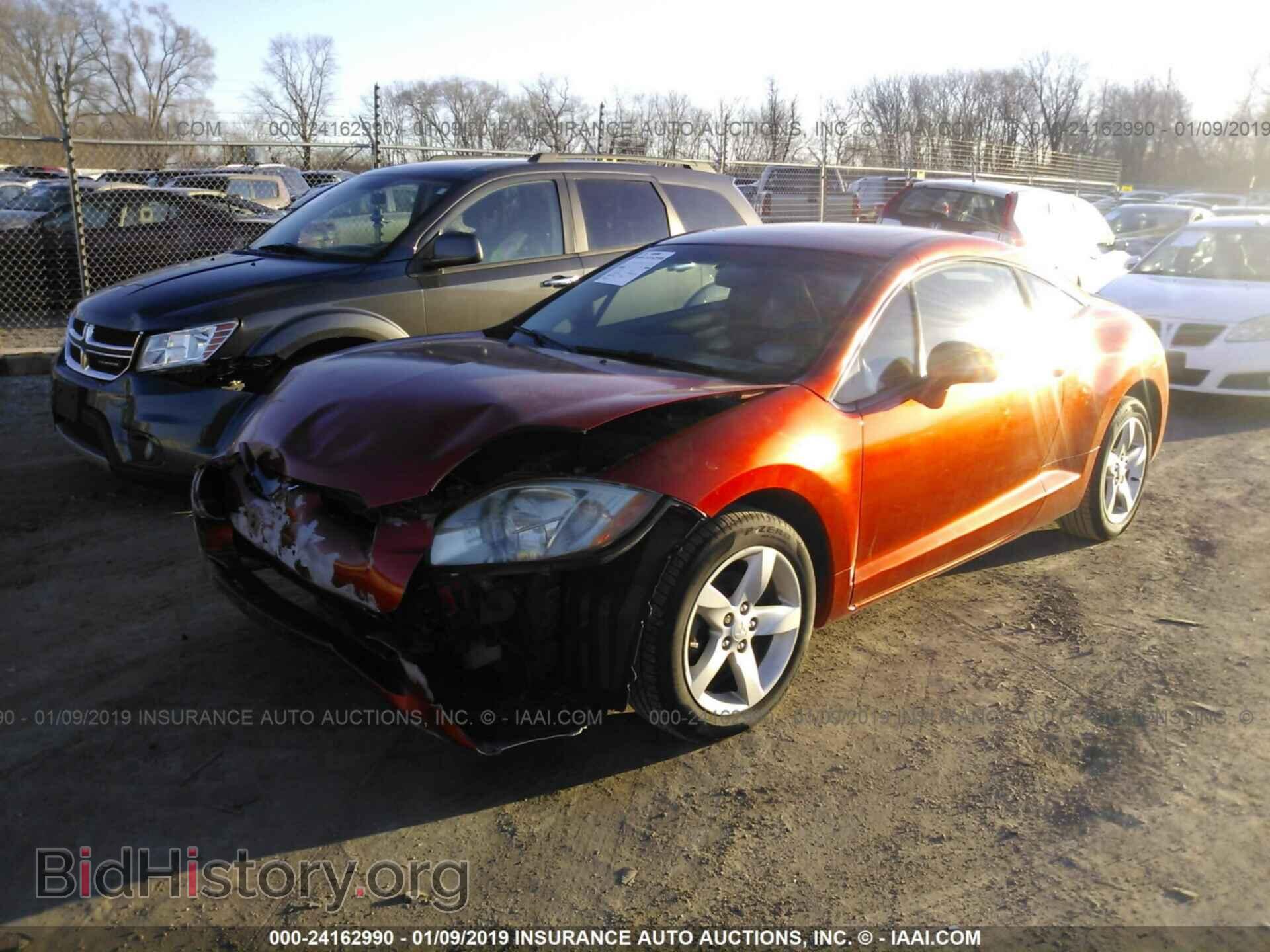 2006 MITSUBISHI ECLIPSE - VIN: 4A3AK24F26E006321 - Фото 2
