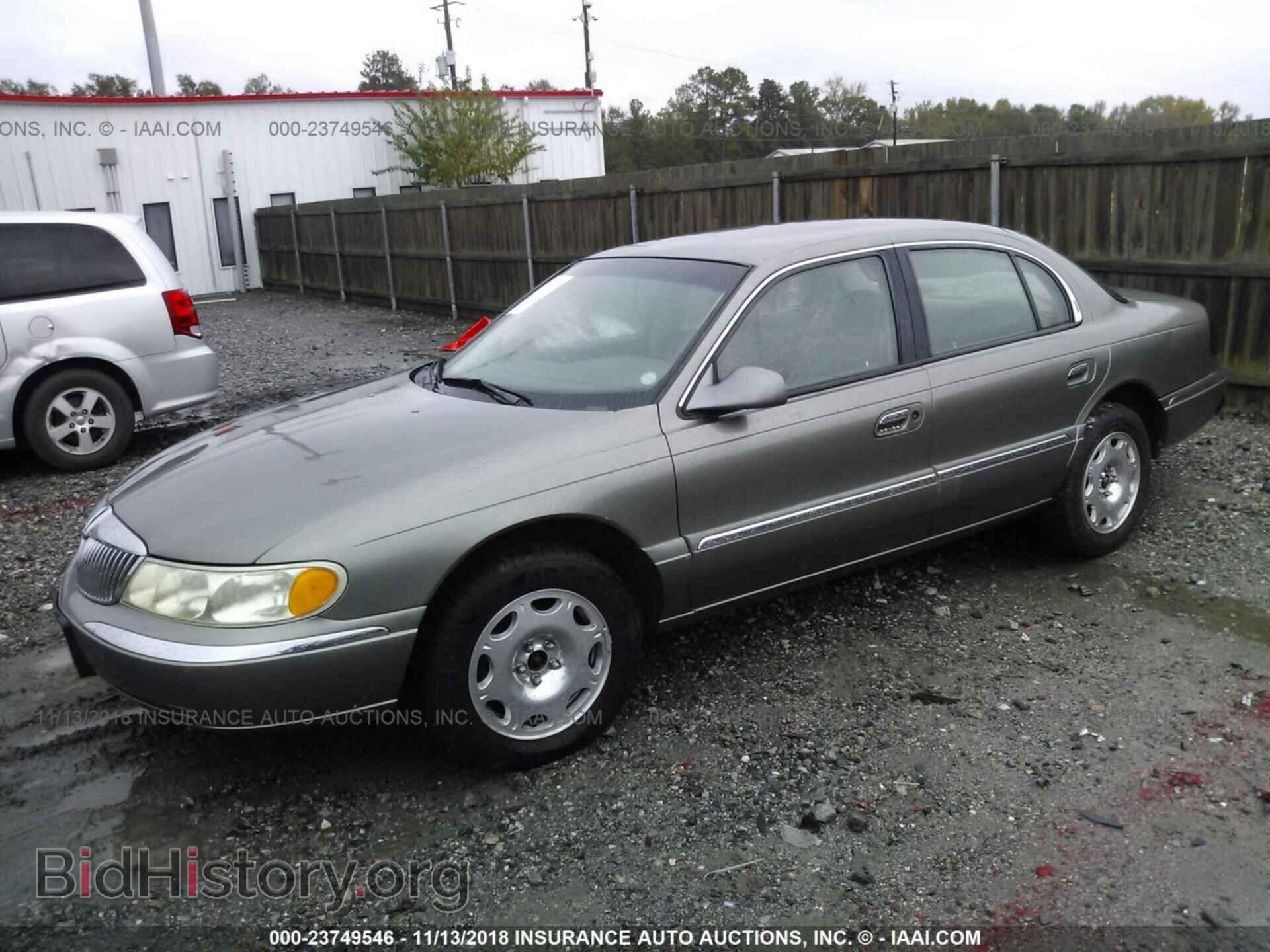 2000 LINCOLN CONTINENTAL - VIN: 1LNHM97V2YY785742 - Фото 2