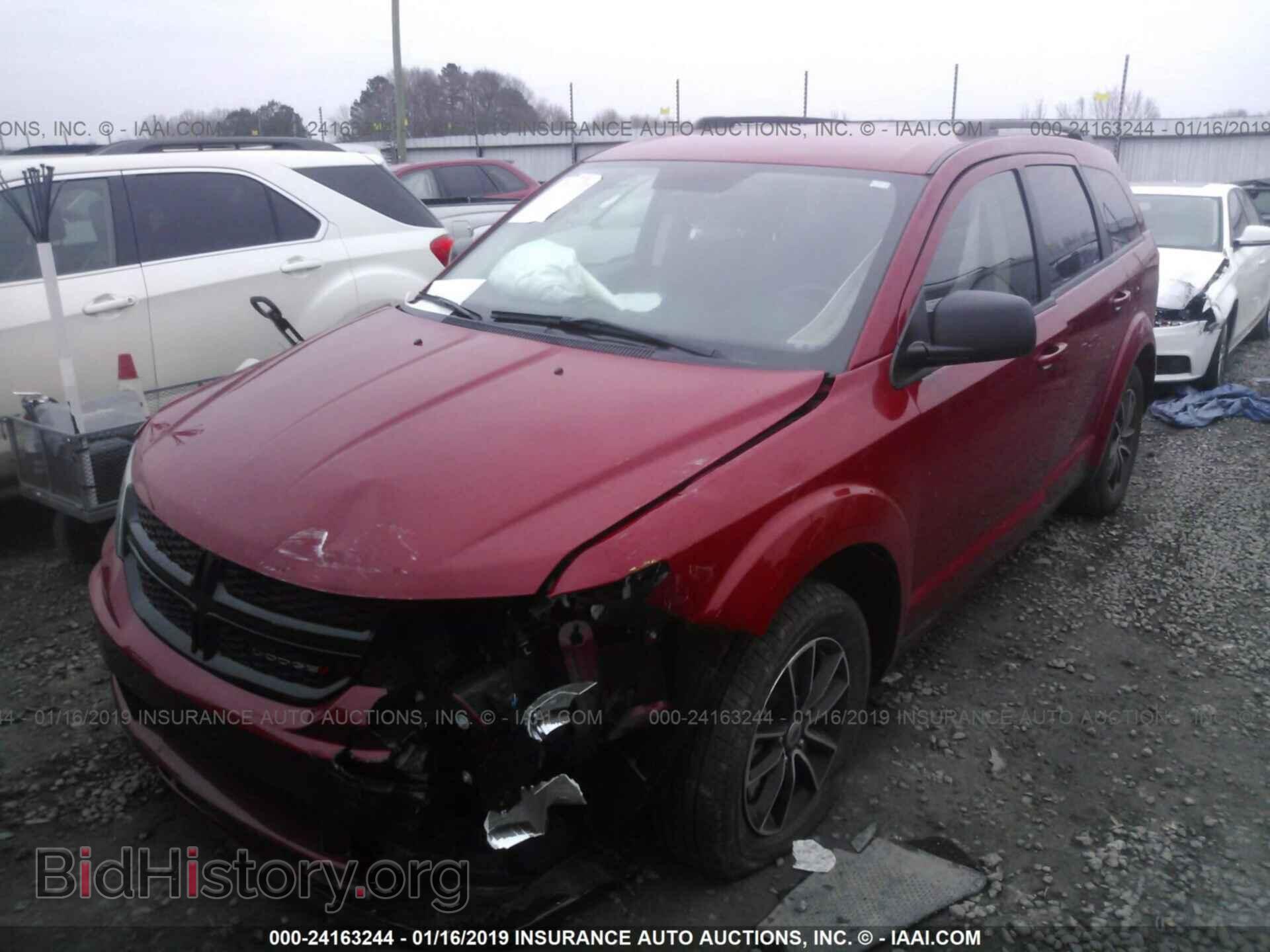 2018 DODGE JOURNEY - VIN: 3C4PDCAB0JT236396 - Фото 2