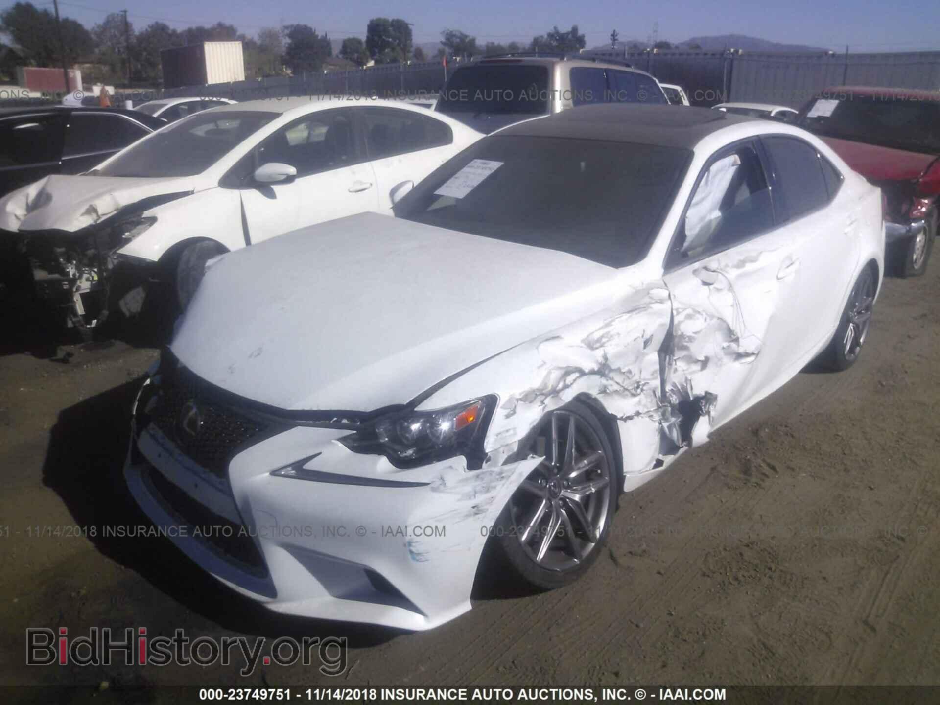 2016 LEXUS IS - VIN: JTHBA1D23G5037658 - Photo 2
