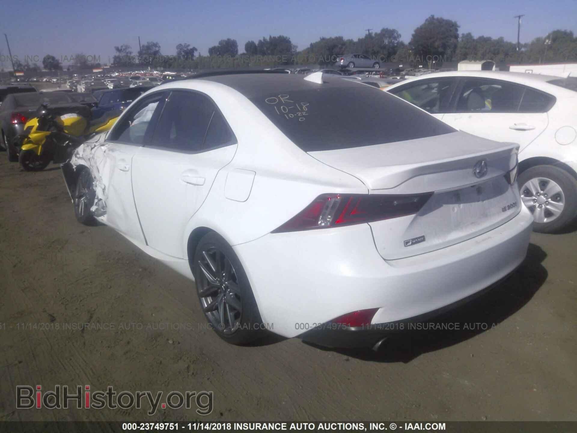 2016 LEXUS IS - VIN: JTHBA1D23G5037658 - Photo 3