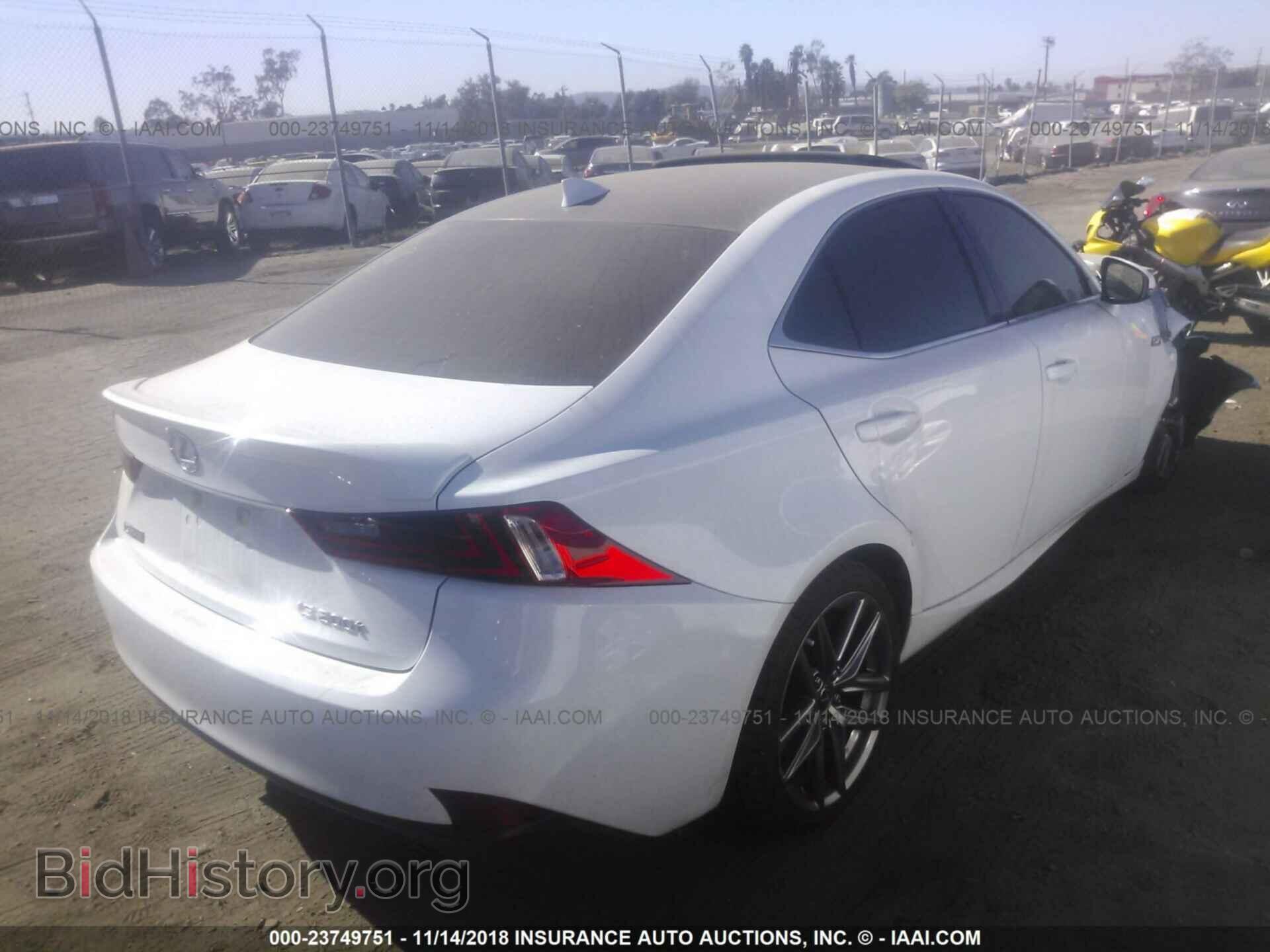 2016 LEXUS IS - VIN: JTHBA1D23G5037658 - Photo 4