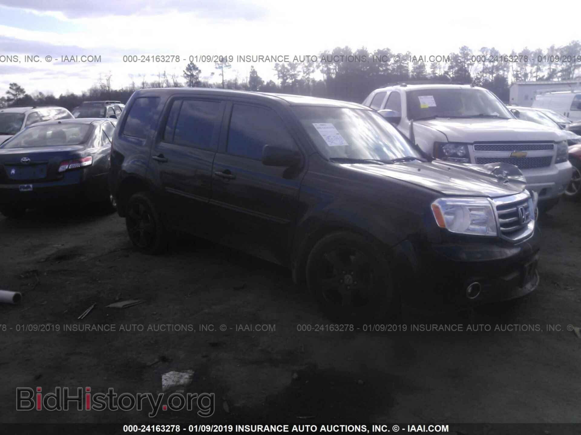 Photo 5FNYF4H50DB004064 - HONDA PILOT 2013