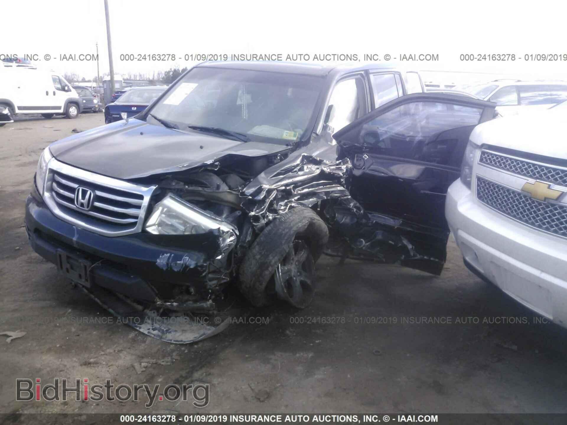 2013 HONDA PILOT - VIN: 5FNYF4H50DB004064 - Фото 2