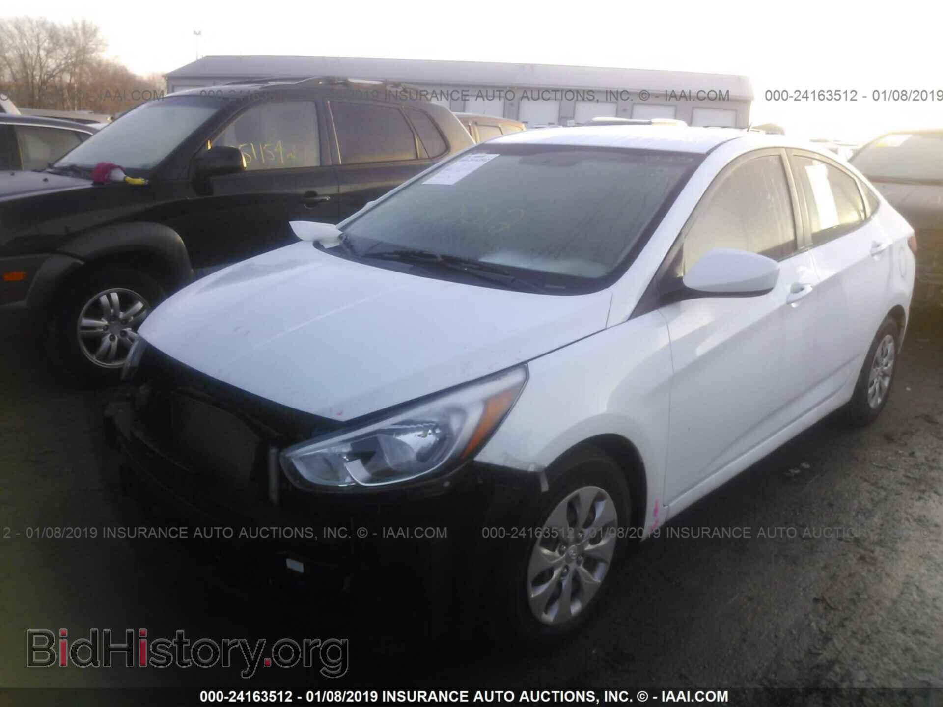 2016 HYUNDAI ACCENT - VIN: KMHCT4AE4GU999260 - Фото 2