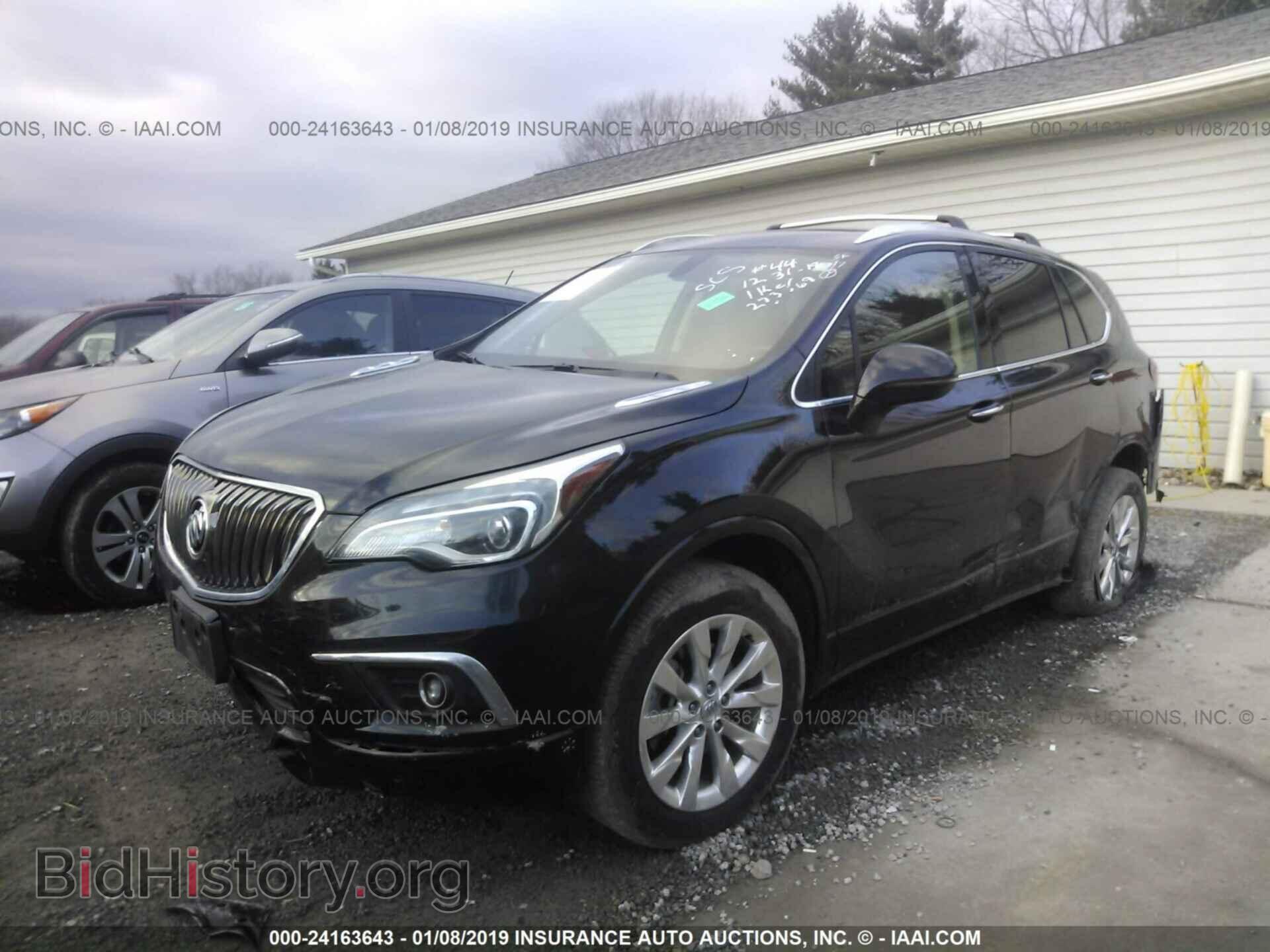 2017 BUICK ENVISION - VIN: LRBFXDSAXHD163633 - Фото 2