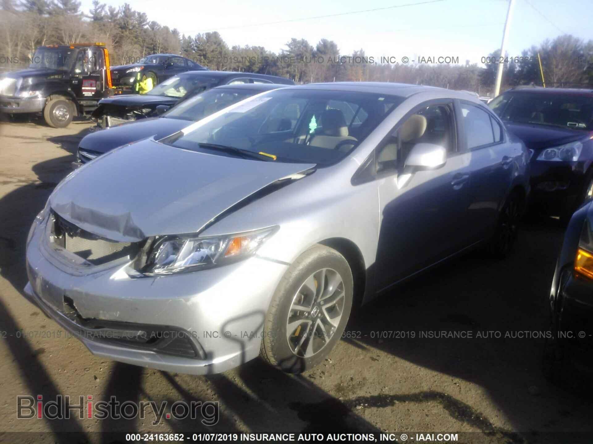 2013 HONDA CIVIC - VIN: 2HGFB2F82DH568024 - Фото 2