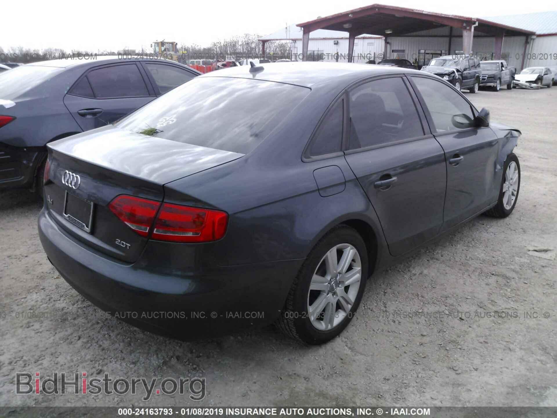 2011 AUDI A4 - VIN: WAUAFAFL6BN013557 - Фото 4