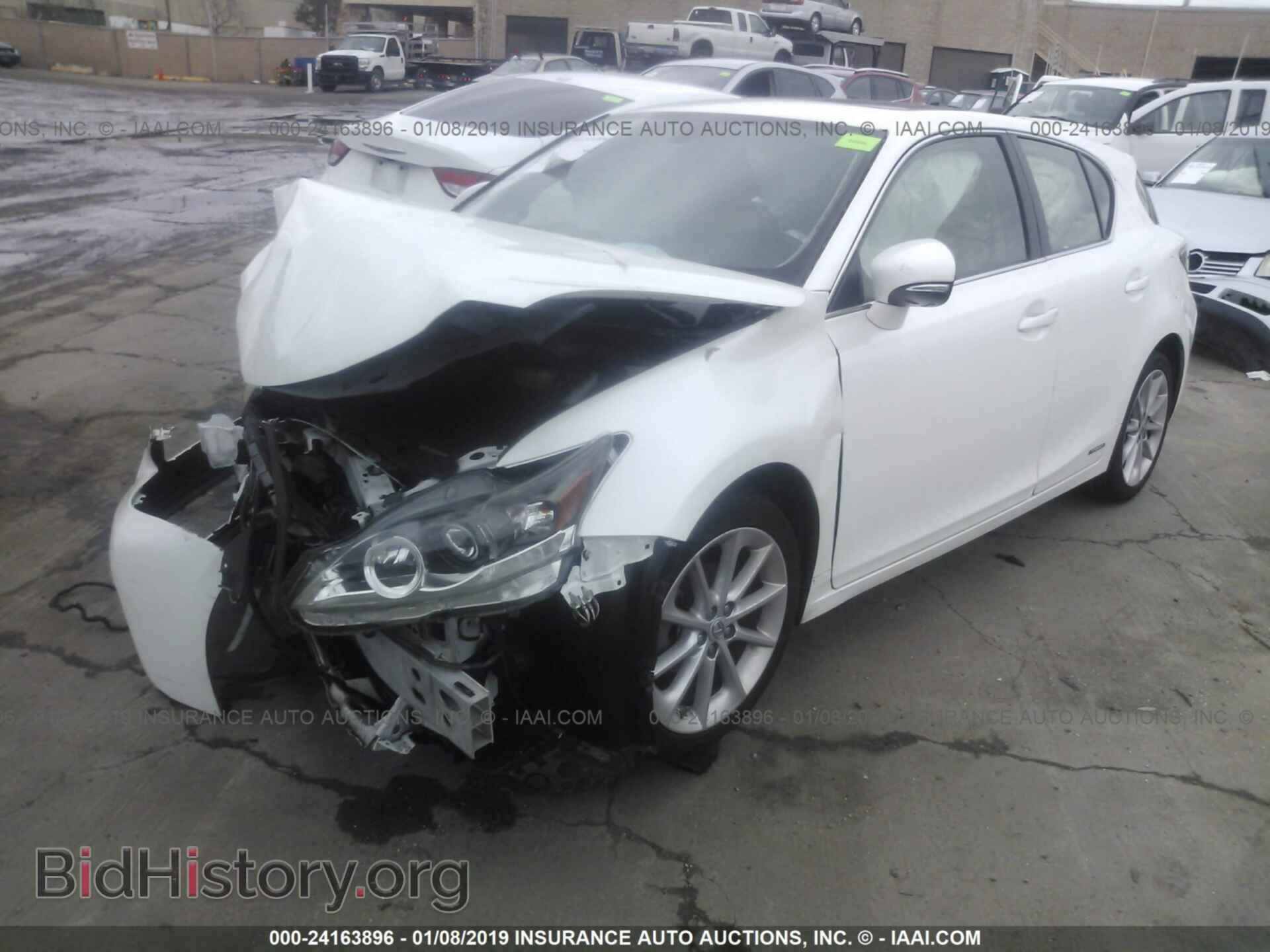 2013 LEXUS CT - VIN: JTHKD5BH5D2127977 - Photo 2
