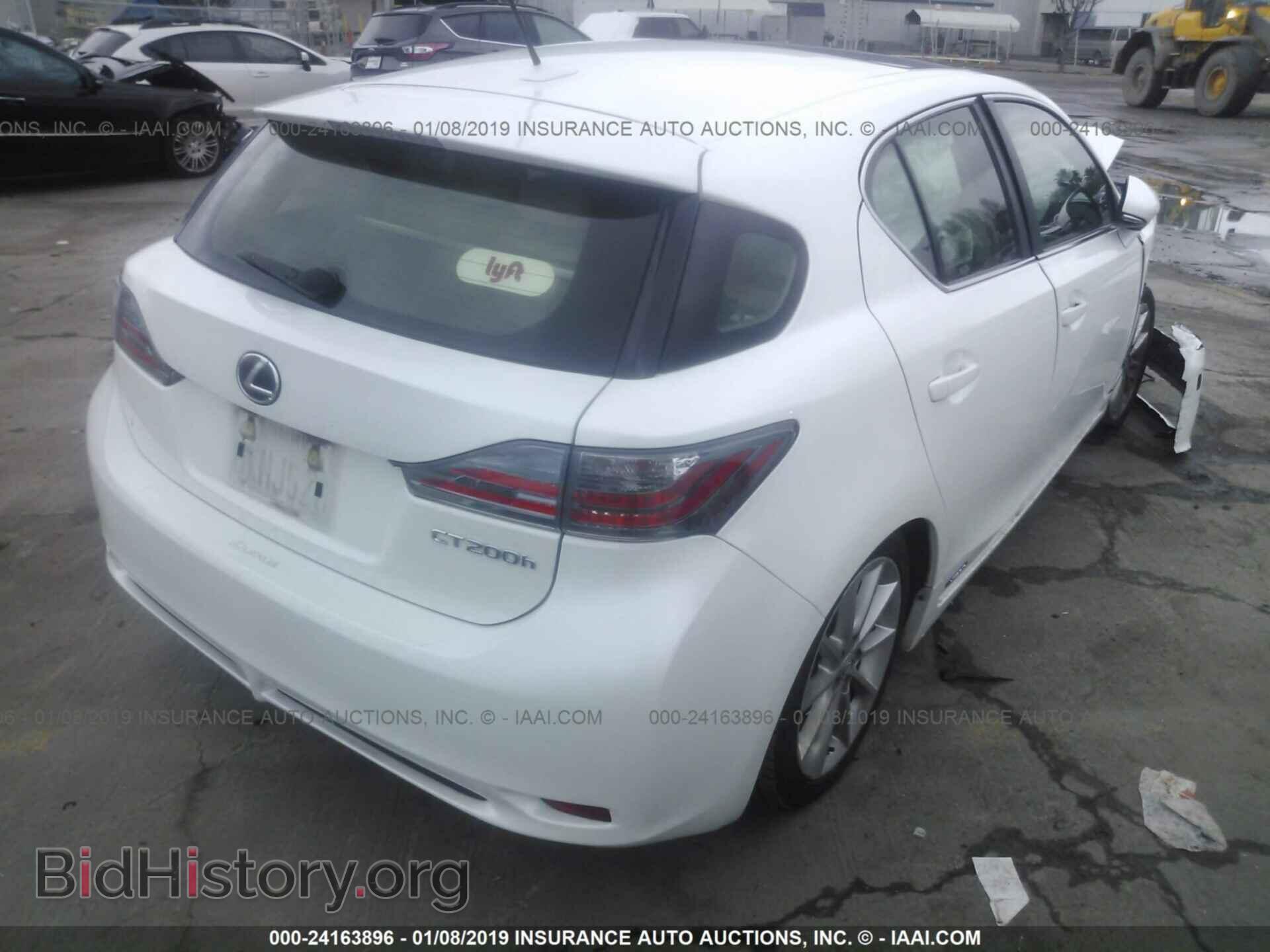 2013 LEXUS CT - VIN: JTHKD5BH5D2127977 - Photo 4