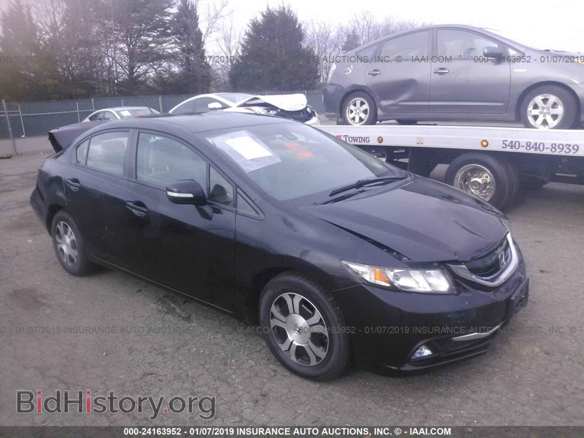 Фотография 19XFB4F24DE202681 - HONDA CIVIC 2013