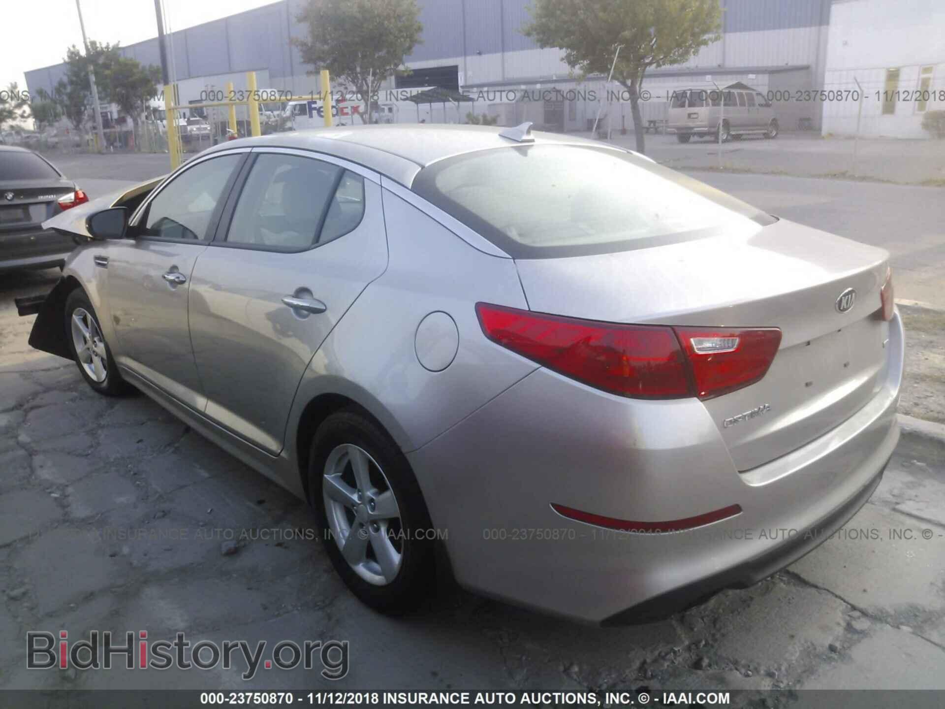 2015 KIA OPTIMA - VIN: KNAGM4A76F5585133 - Photo 3