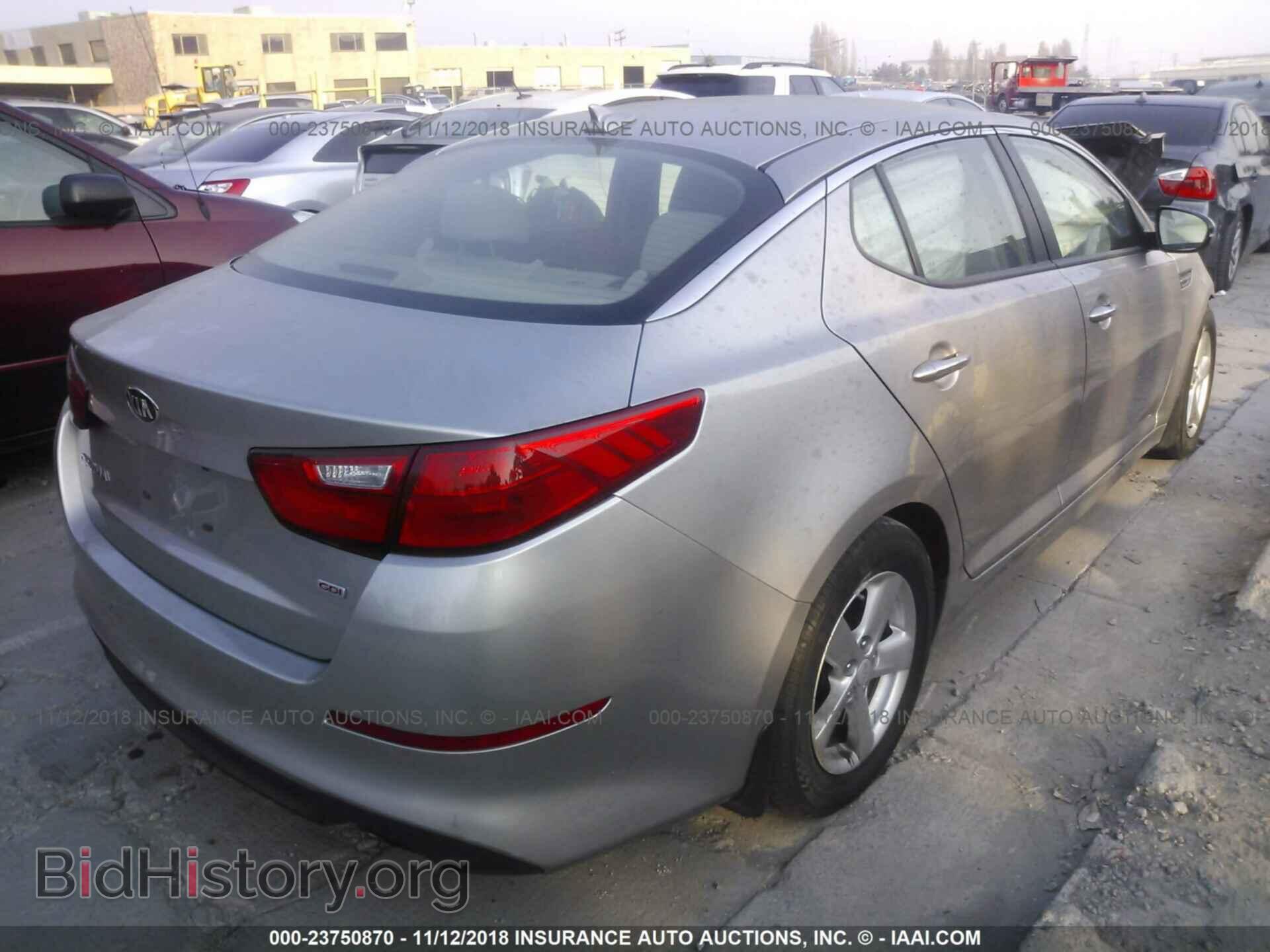 2015 KIA OPTIMA - VIN: KNAGM4A76F5585133 - Photo 4