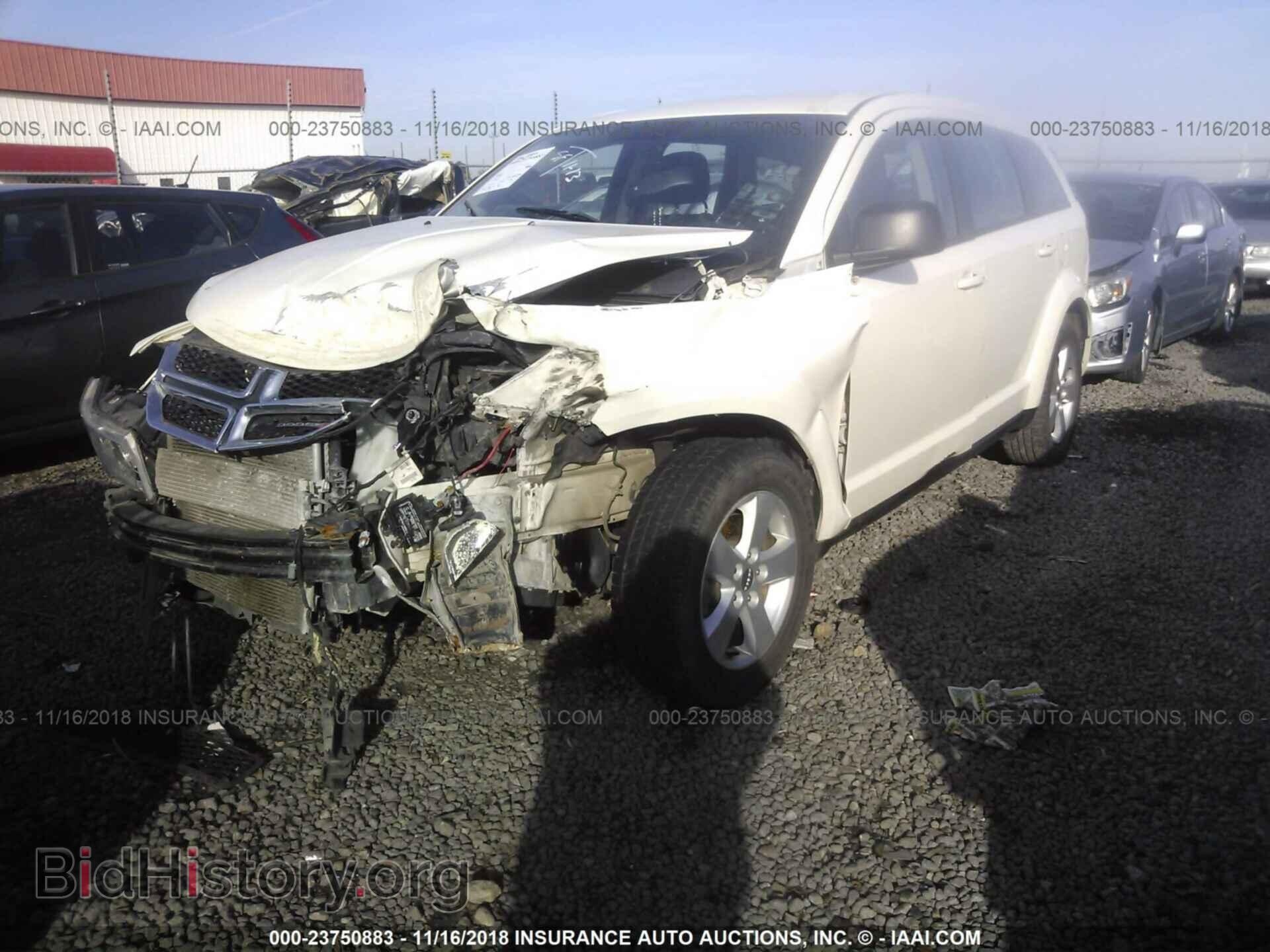 2013 DODGE JOURNEY - VIN: 3C4PDCAB6DT560649 - Фото 2
