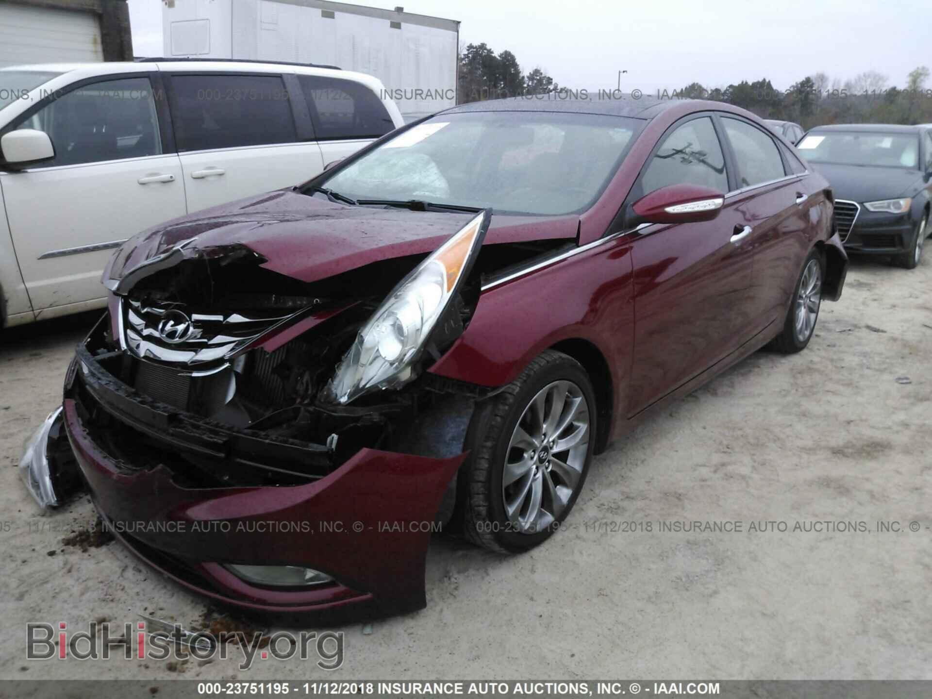2012 HYUNDAI SONATA - VIN: 5NPEC4AB4CH356382 - Фото 2