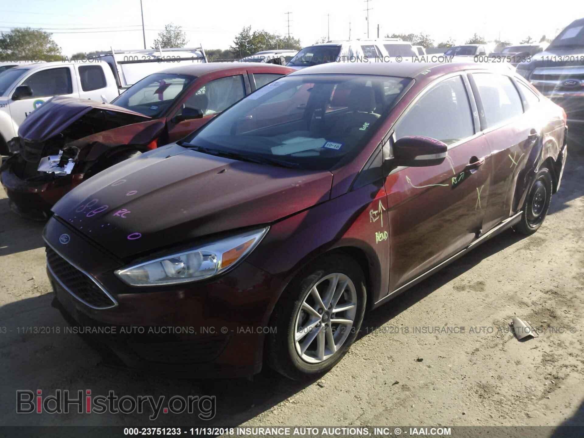 2016 FORD FOCUS - VIN: 1FADP3F29GL398556 - Фото 2
