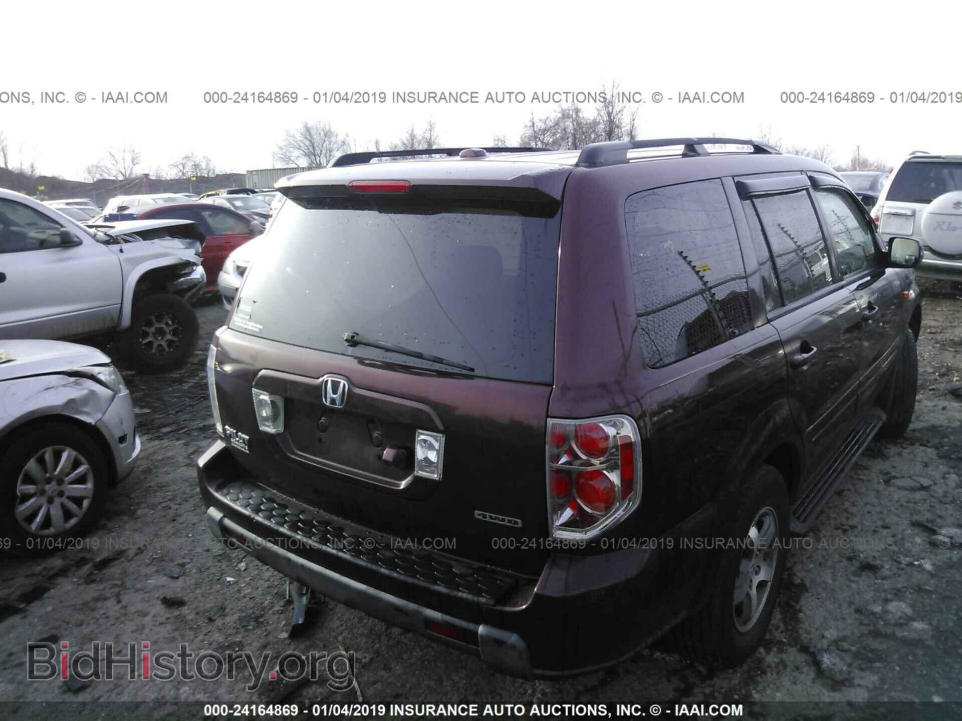 2008 HONDA PILOT - VIN: 5FNYF18718B024328 - Фото 4