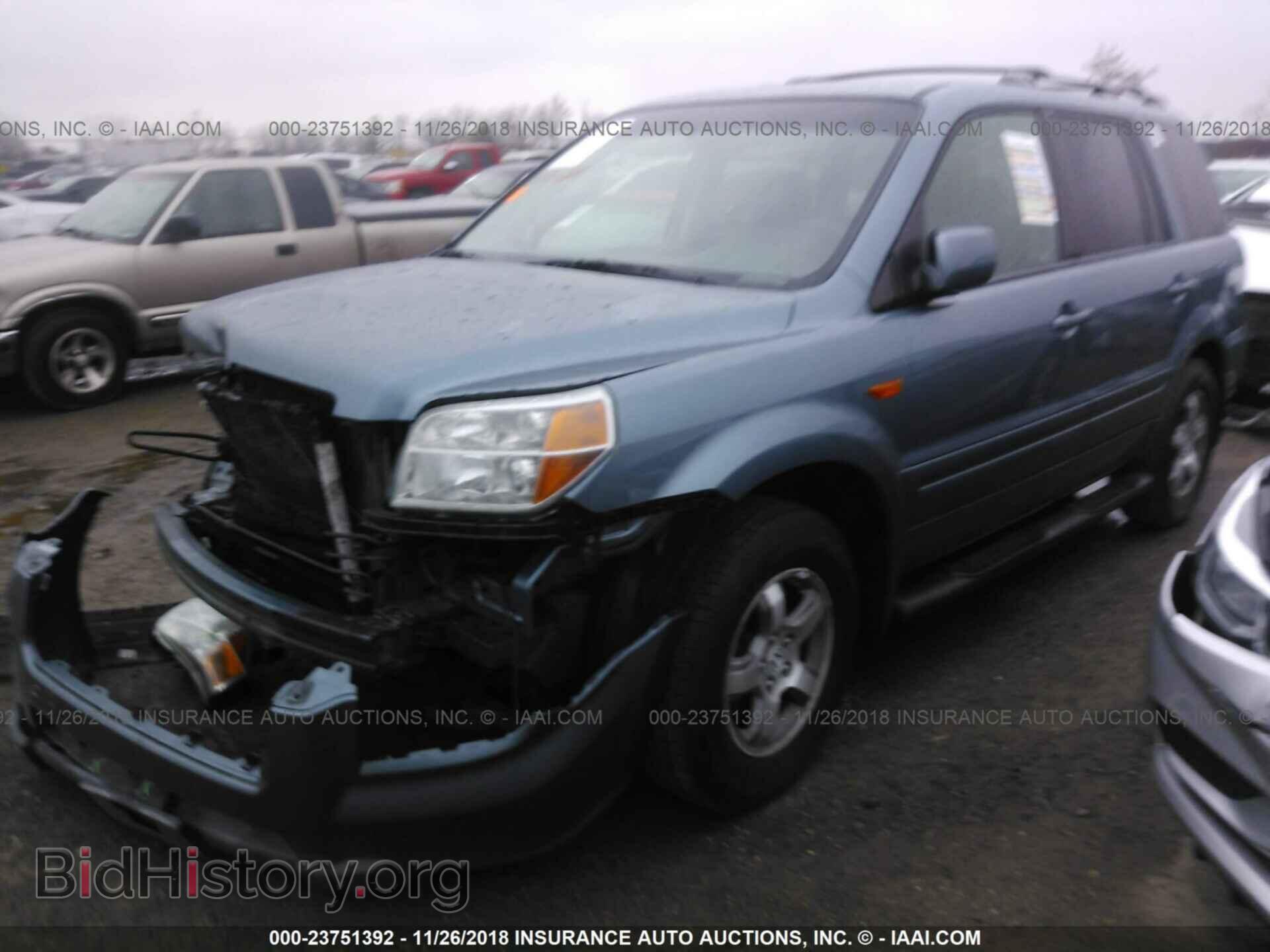 2008 HONDA PILOT - VIN: 5FNYF184X8B022499 - Фото 2