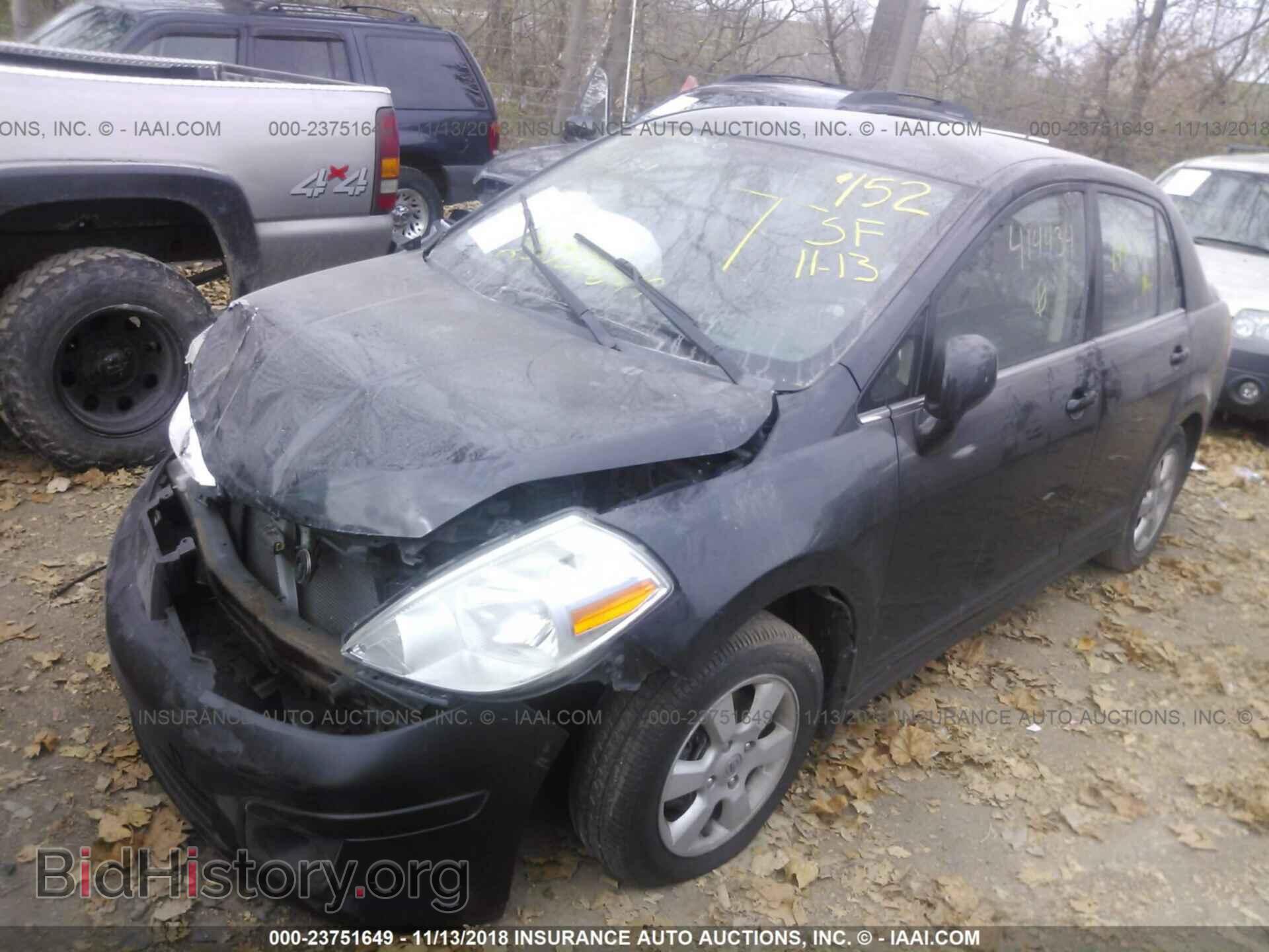 2007 NISSAN VERSA - VIN: 3N1BC11E87L414434 - Фото 2