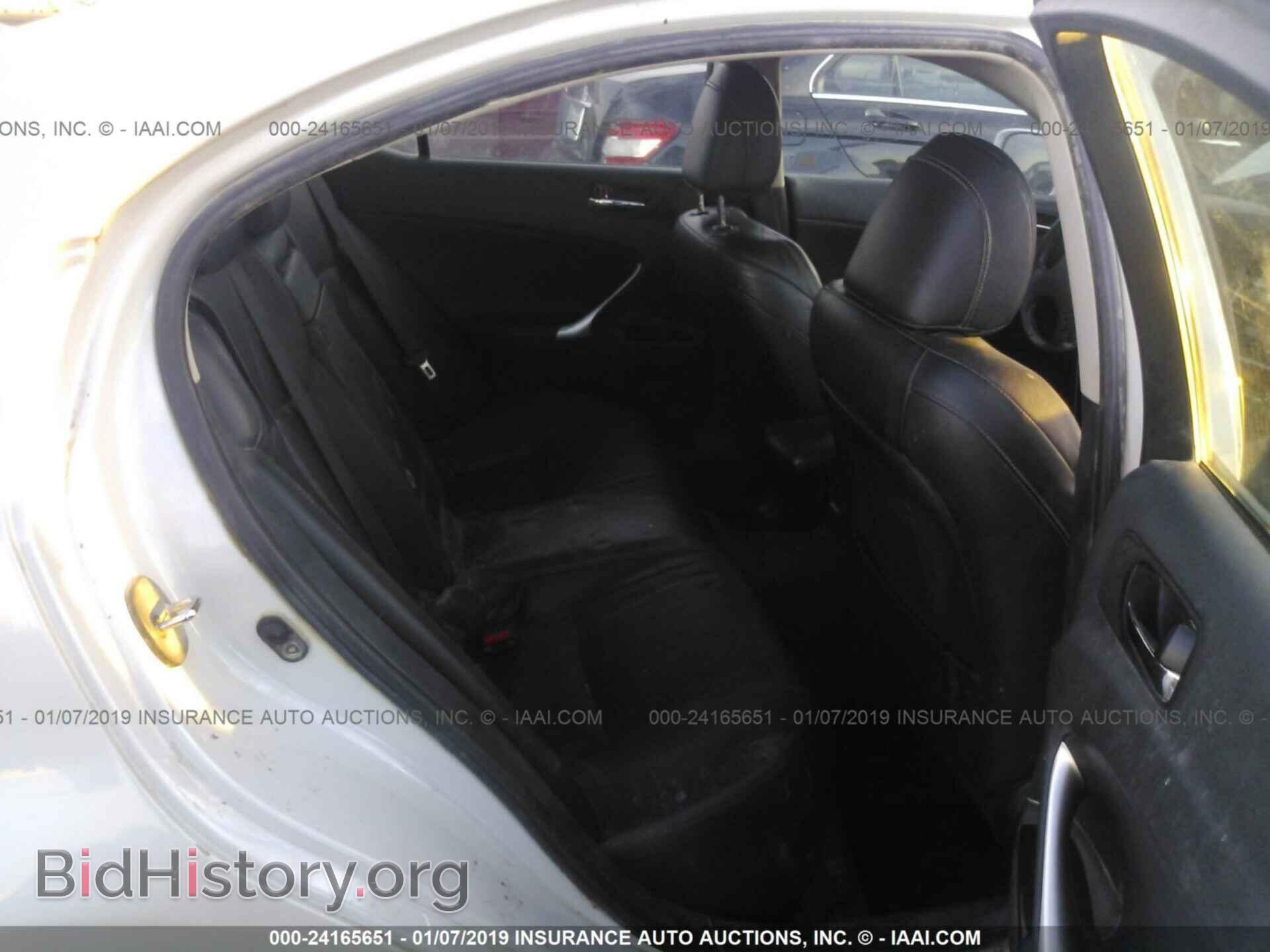 2008 LEXUS IS - VIN: JTHBK262285077408 - Photo 8