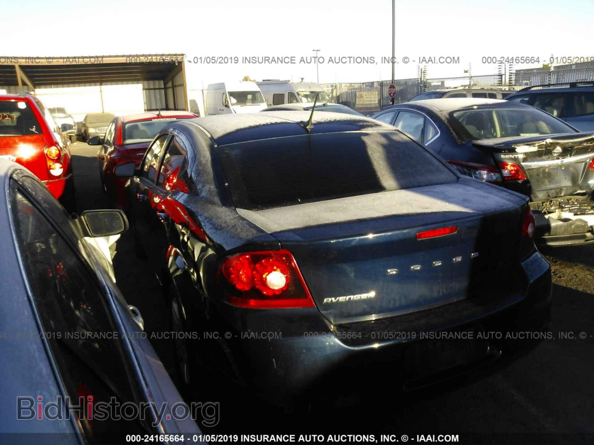 2014 DODGE AVENGER - VIN: 1C3CDZAB0EN129912 - Фото 3