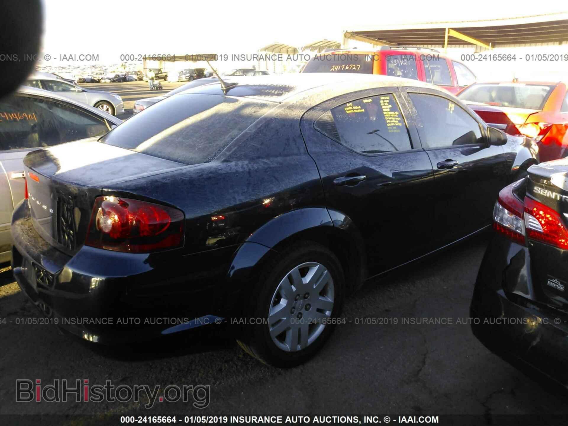 2014 DODGE AVENGER - VIN: 1C3CDZAB0EN129912 - Фото 4