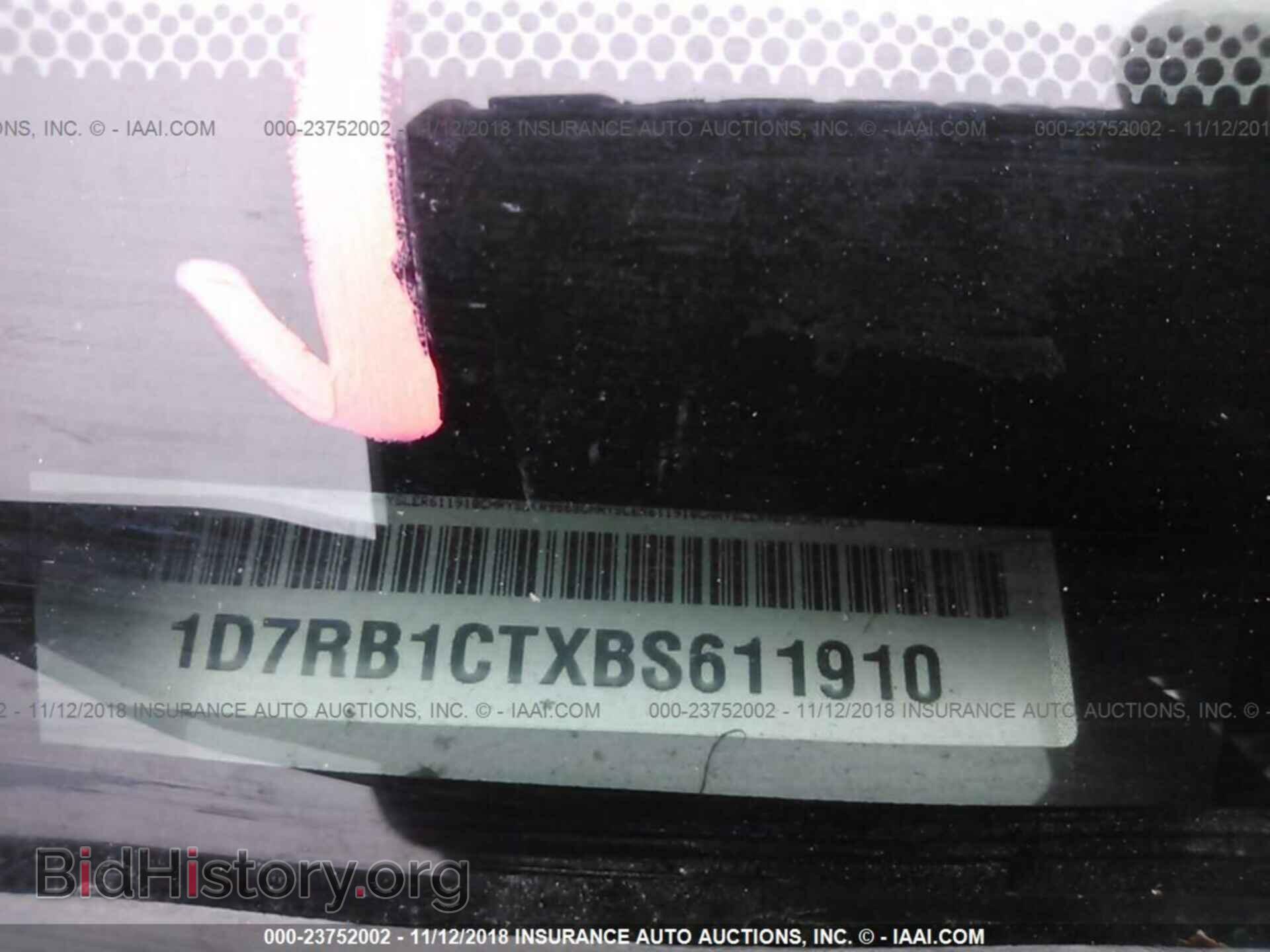 2011 DODGE RAM 1500 - VIN: 1D7RB1CTXBS611910 - Photo 9