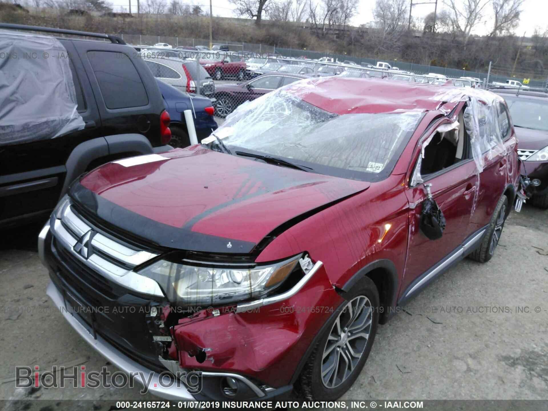 2017 MITSUBISHI OUTLANDER - VIN: JA4AZ2A31HZ020712 - Фото 2