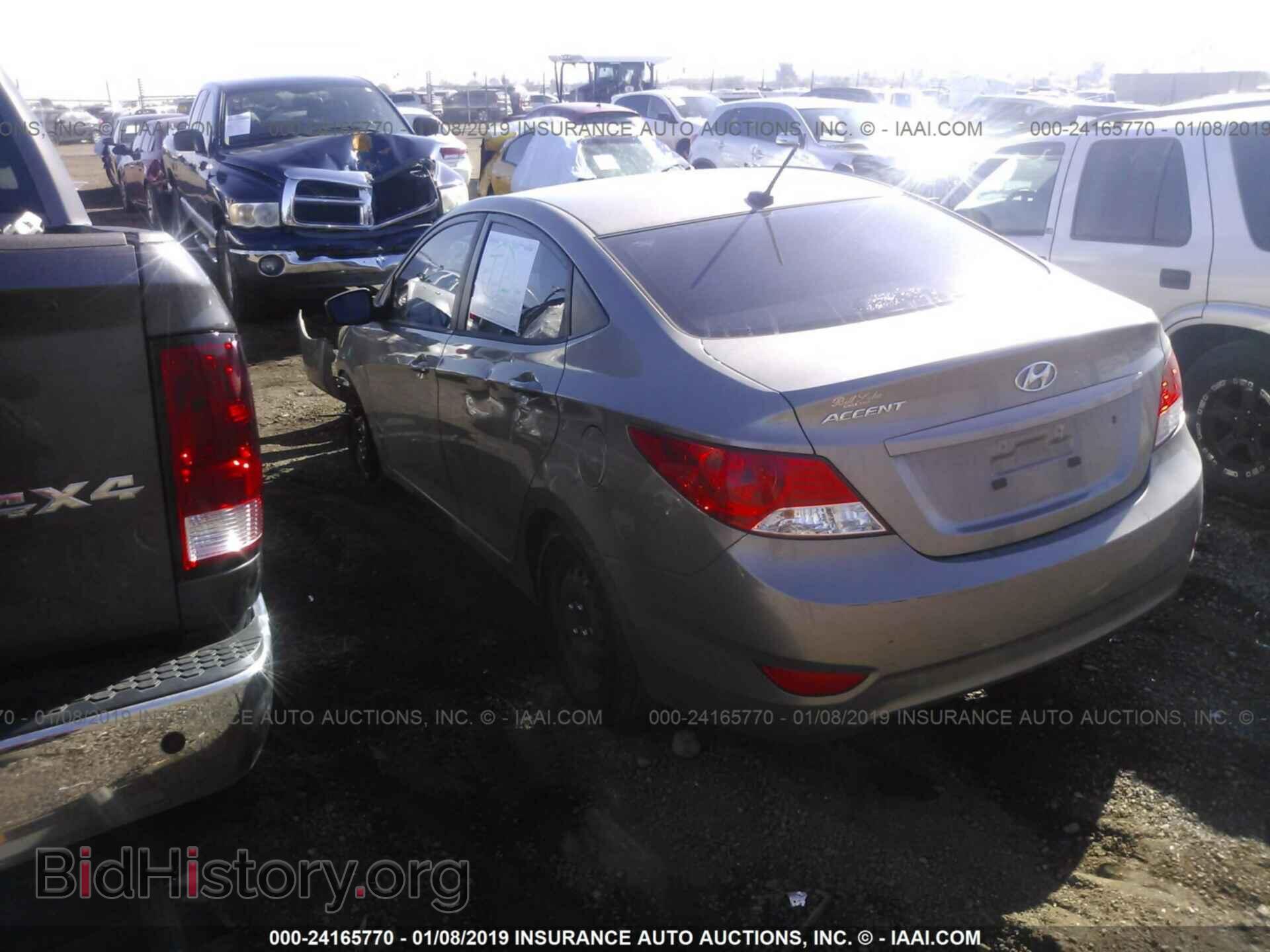 2013 HYUNDAI ACCENT - VIN: KMHCT4AEXDU504782 - Фото 3