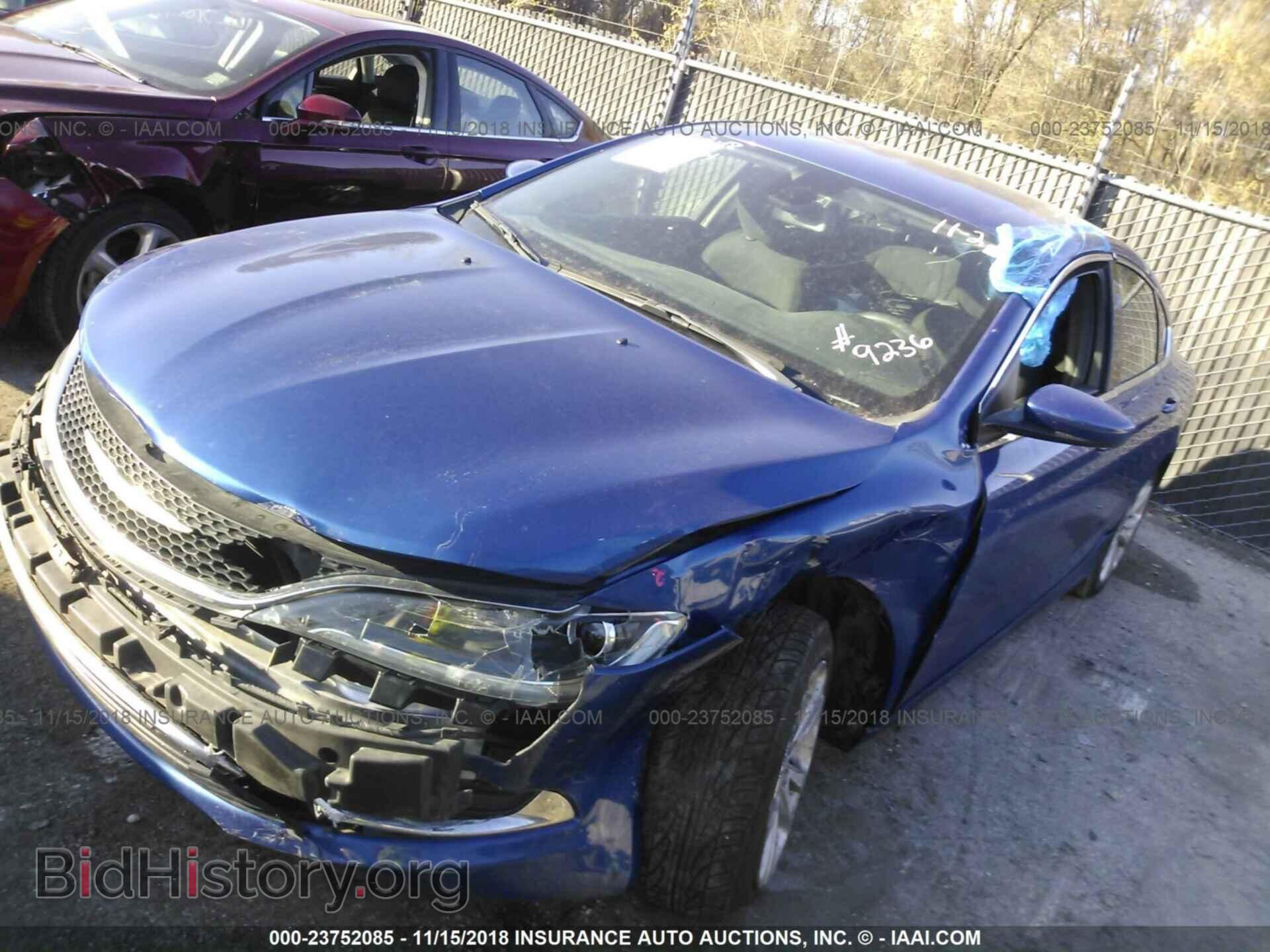 2015 CHRYSLER 200 - VIN: 1C3CCCAB5FN749236 - Фото 2