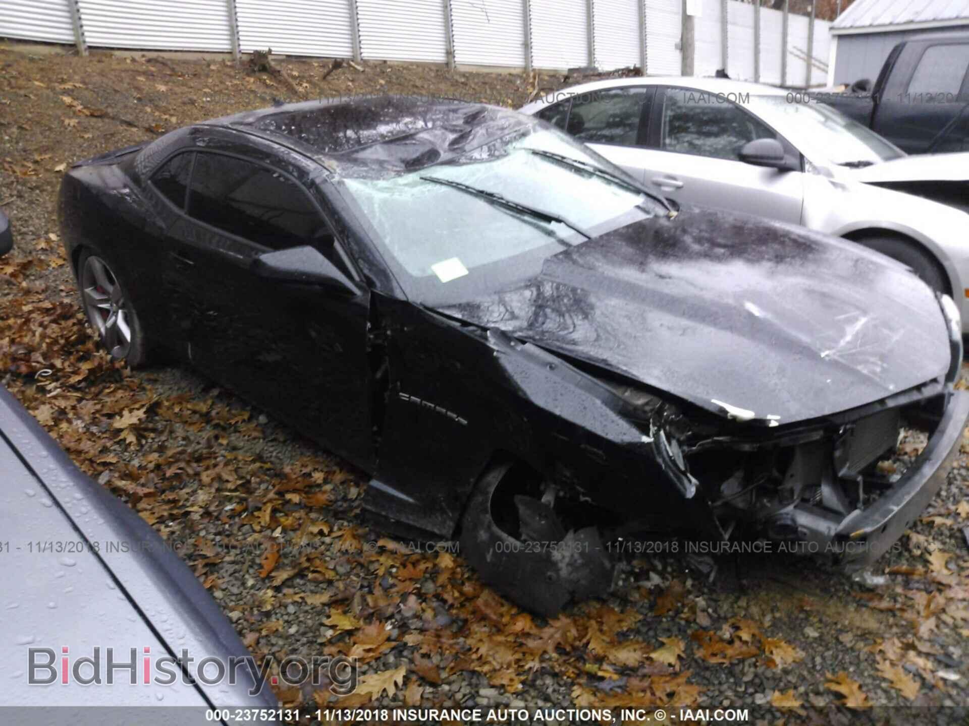 Photo 2G1FT1EW1B9111467 - CHEVROLET CAMARO 2011
