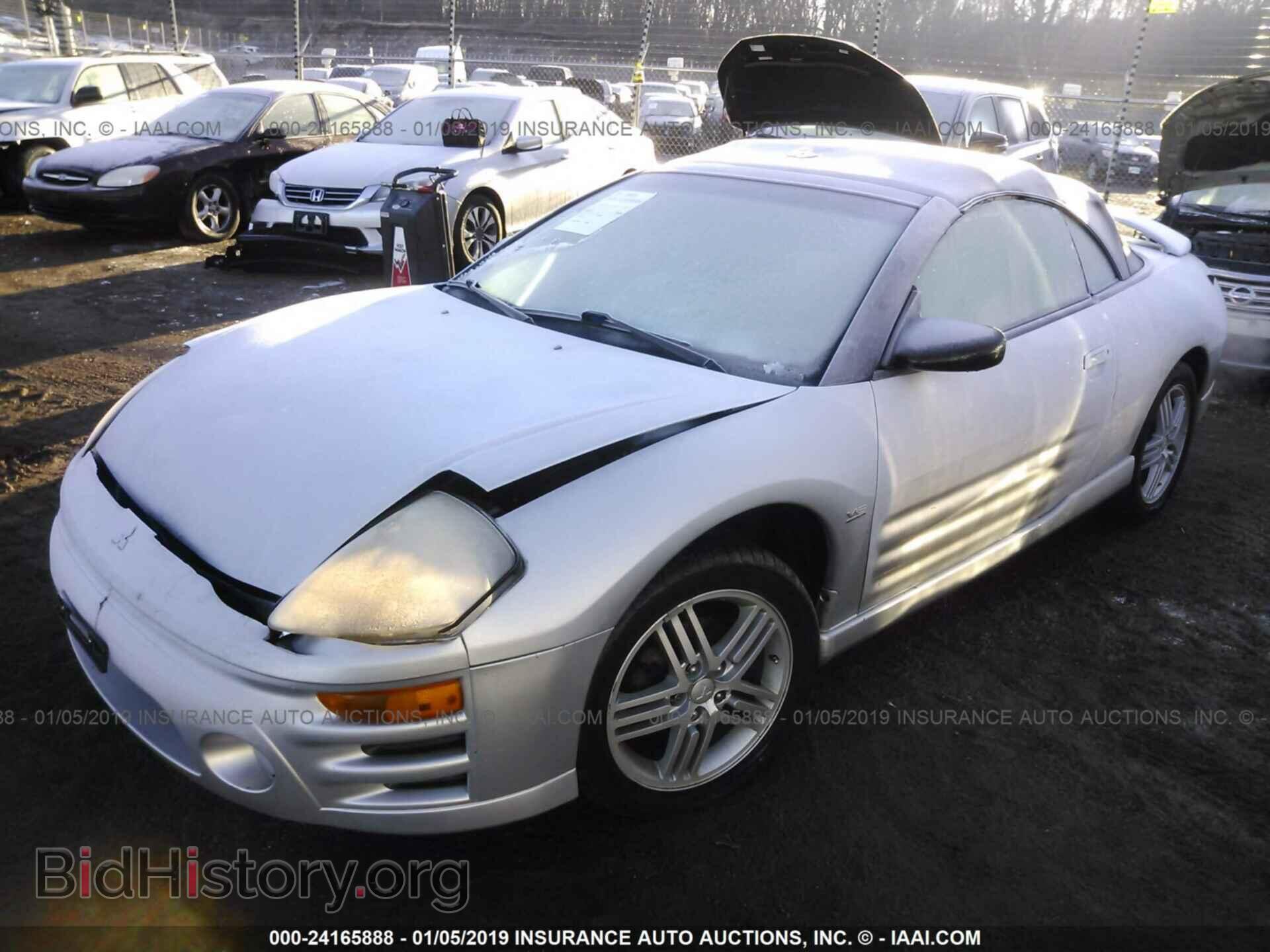 2003 MITSUBISHI ECLIPSE - VIN: 4A3AE55H13E055854 - Photo 2