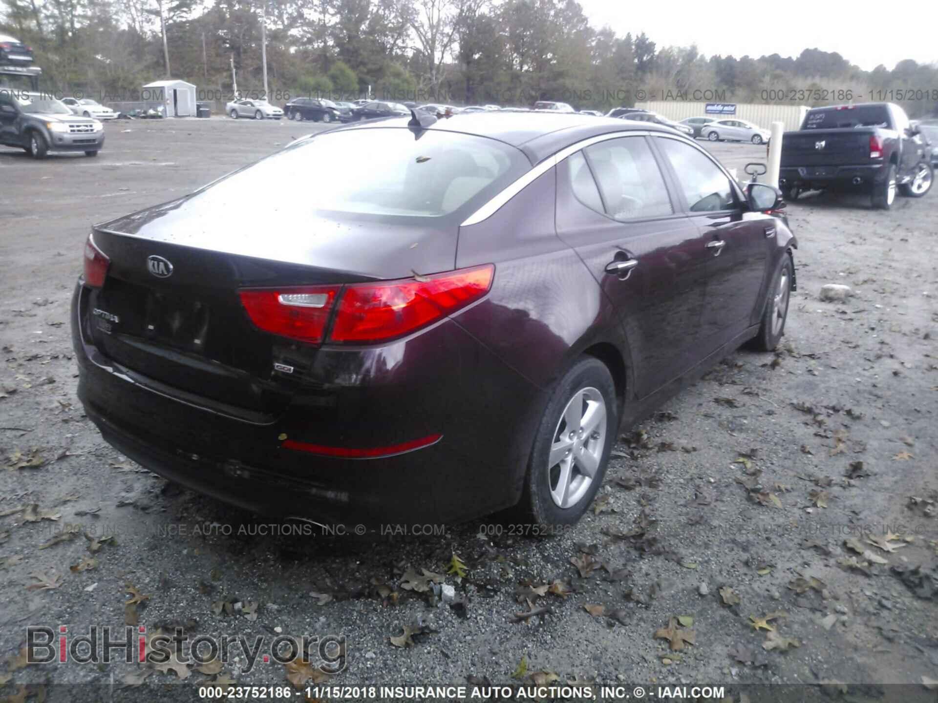2014 KIA OPTIMA - VIN: 5XXGM4A7XEG296737 - Фото 4