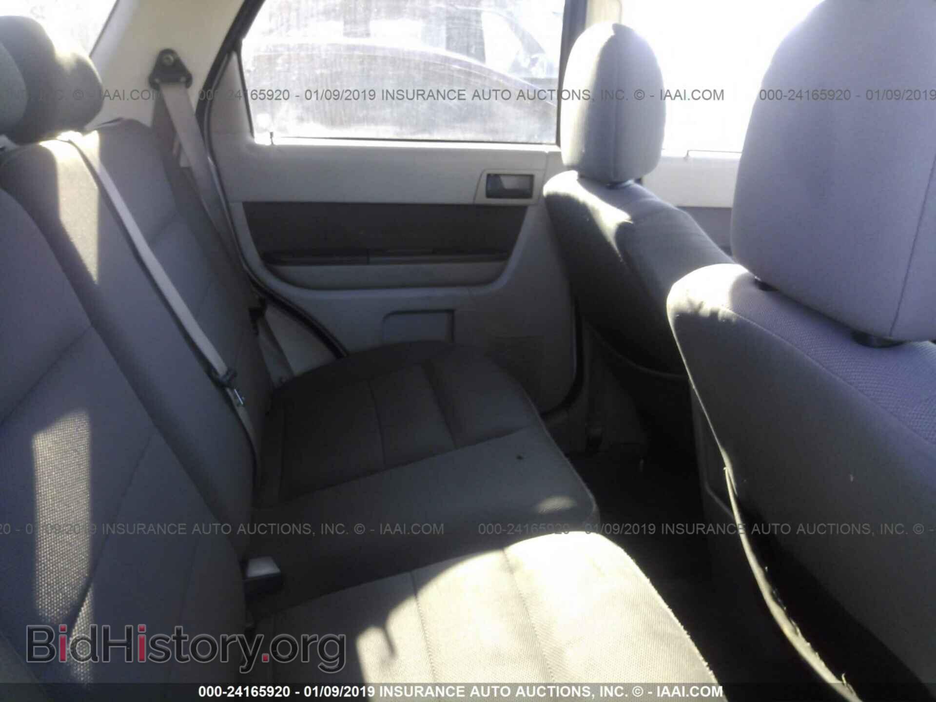 2009 FORD ESCAPE - VIN: 1FMCU03G09KA65762 - Фото 8