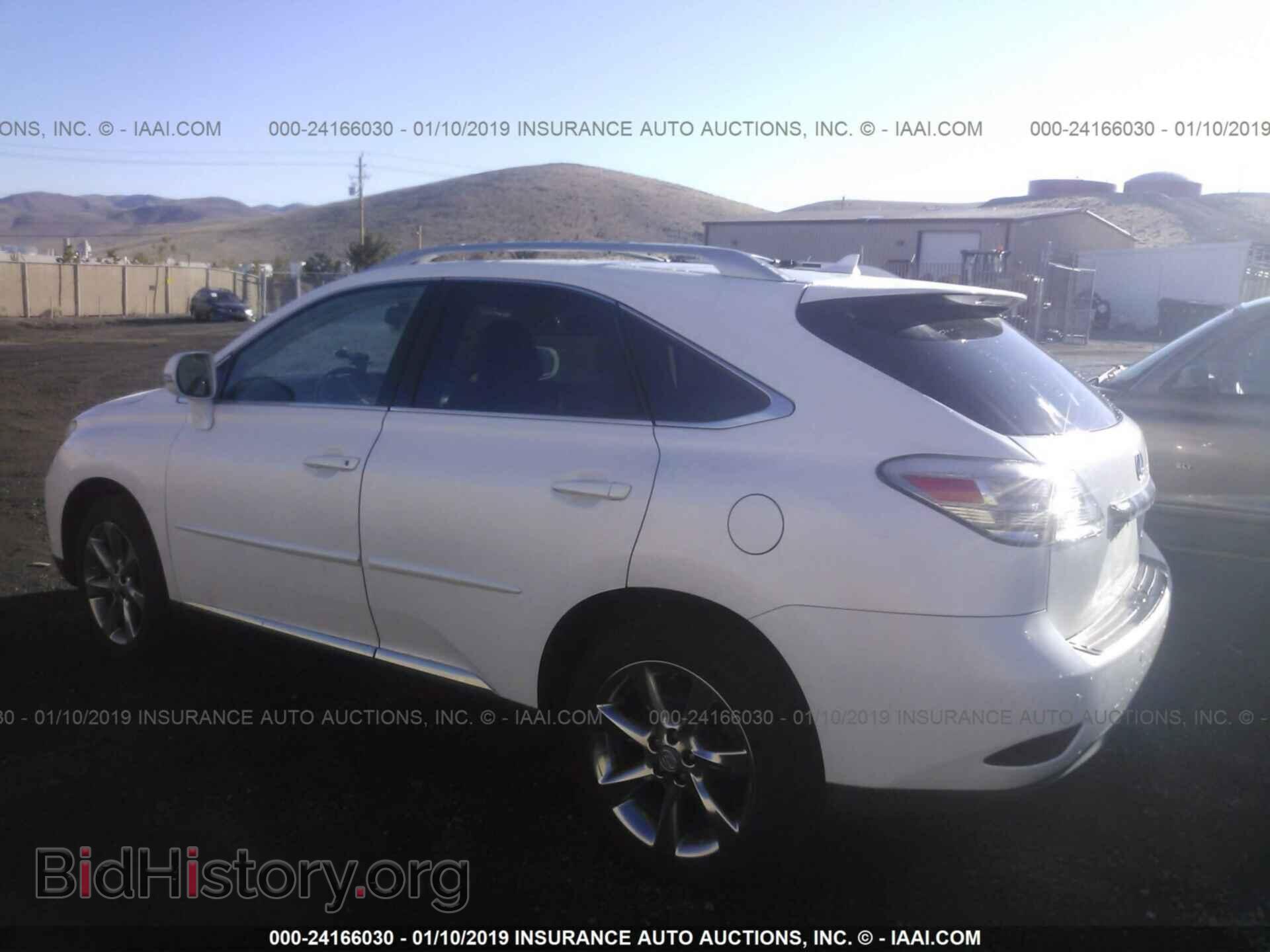 2011 LEXUS RX - VIN: 2T2BK1BA5BC113588 - Фото 3