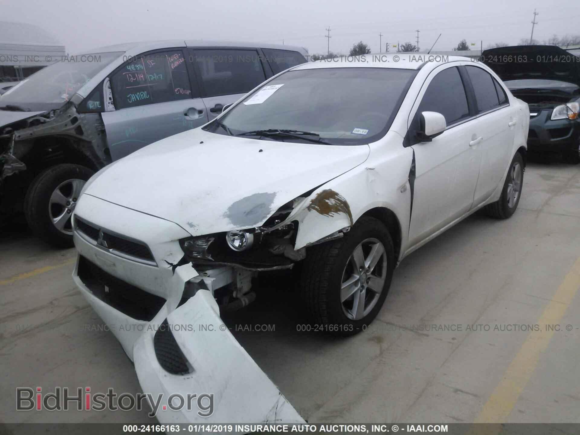 2008 MITSUBISHI LANCER - VIN: JA3AU26U48U031284 - Фото 2