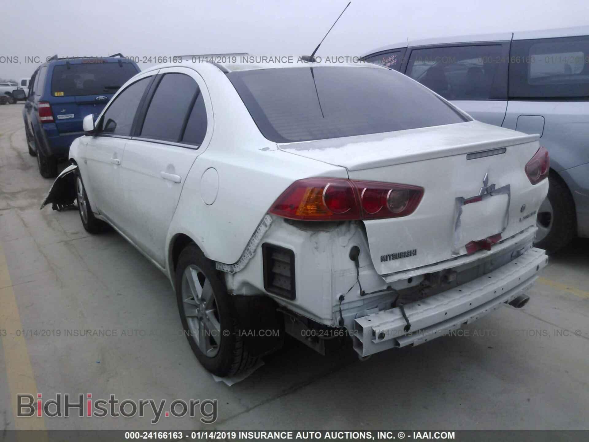 2008 MITSUBISHI LANCER - VIN: JA3AU26U48U031284 - Фото 3