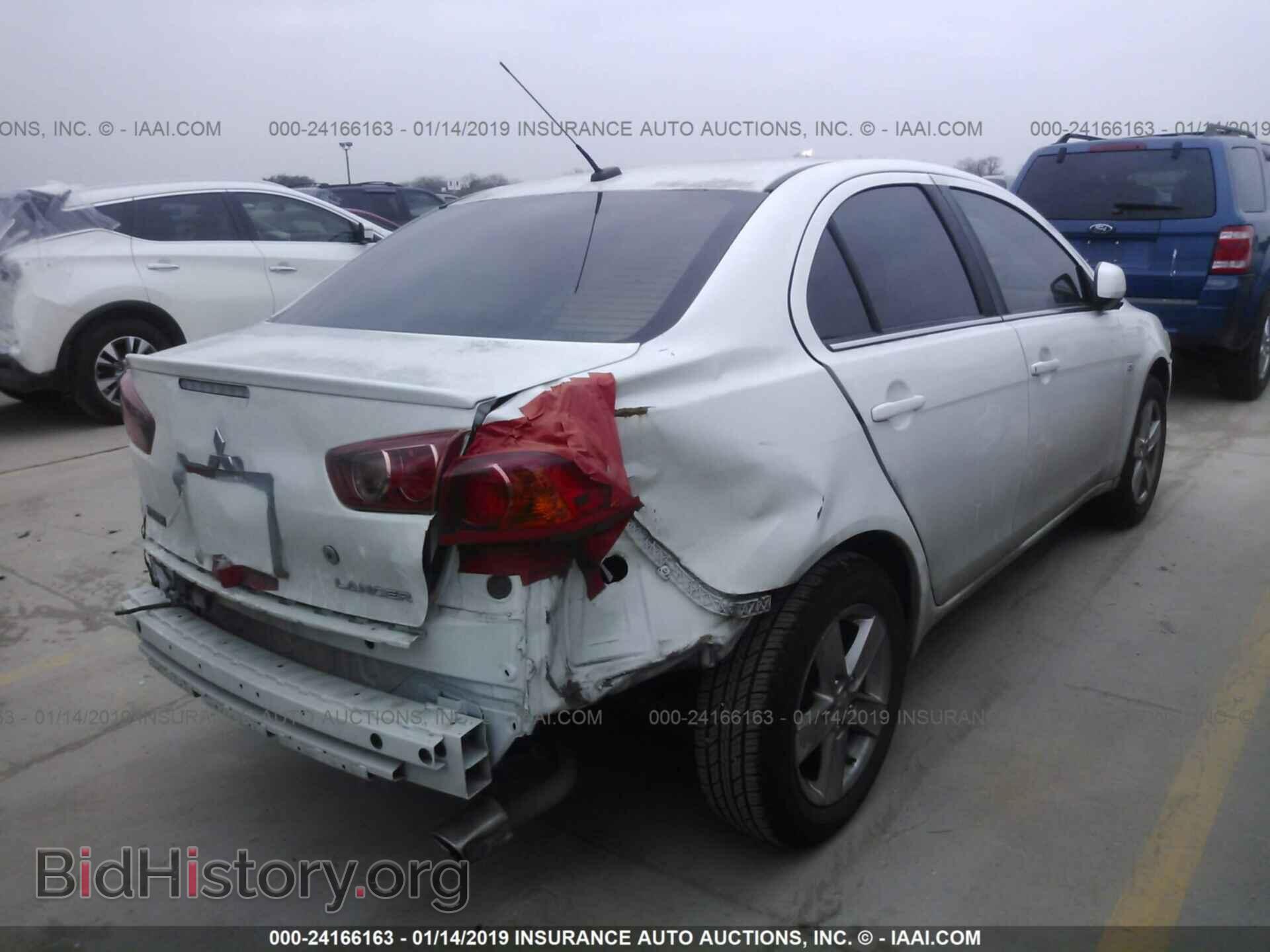 2008 MITSUBISHI LANCER - VIN: JA3AU26U48U031284 - Фото 4